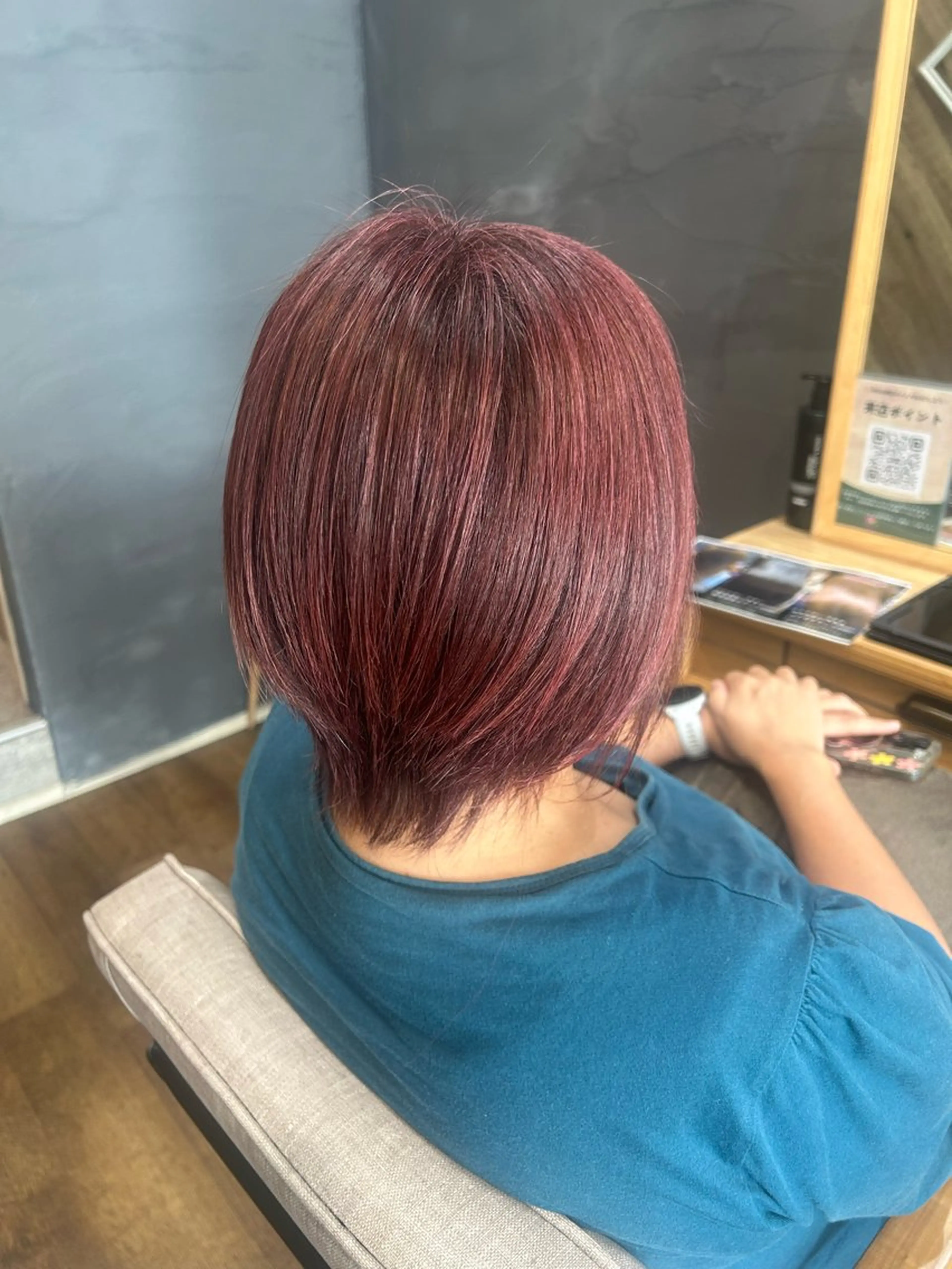 ショート ヘアカラー 💜カラーリスト 上田💜のヘアスタイル