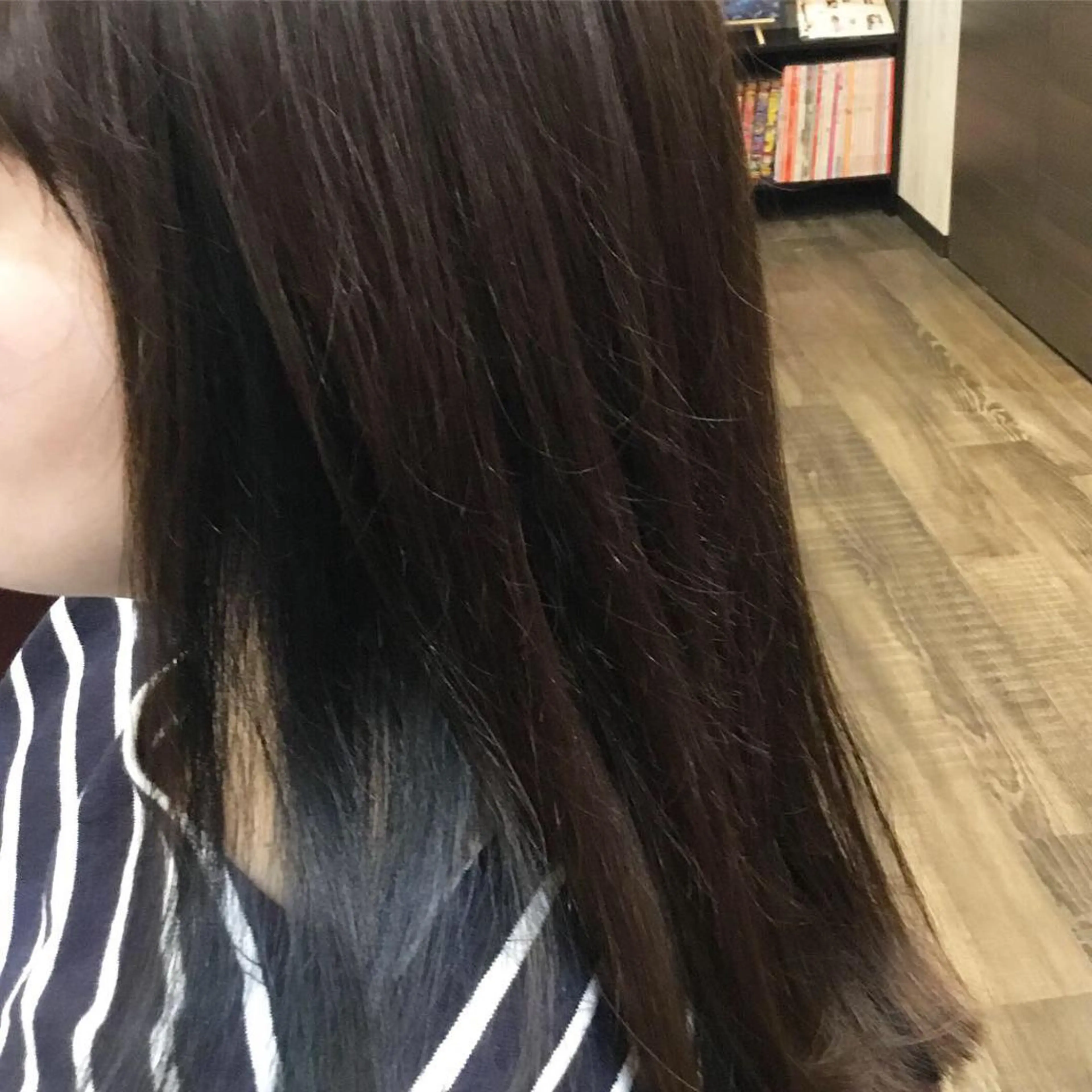 ロング カラー 金崎 新吾のヘアスタイル