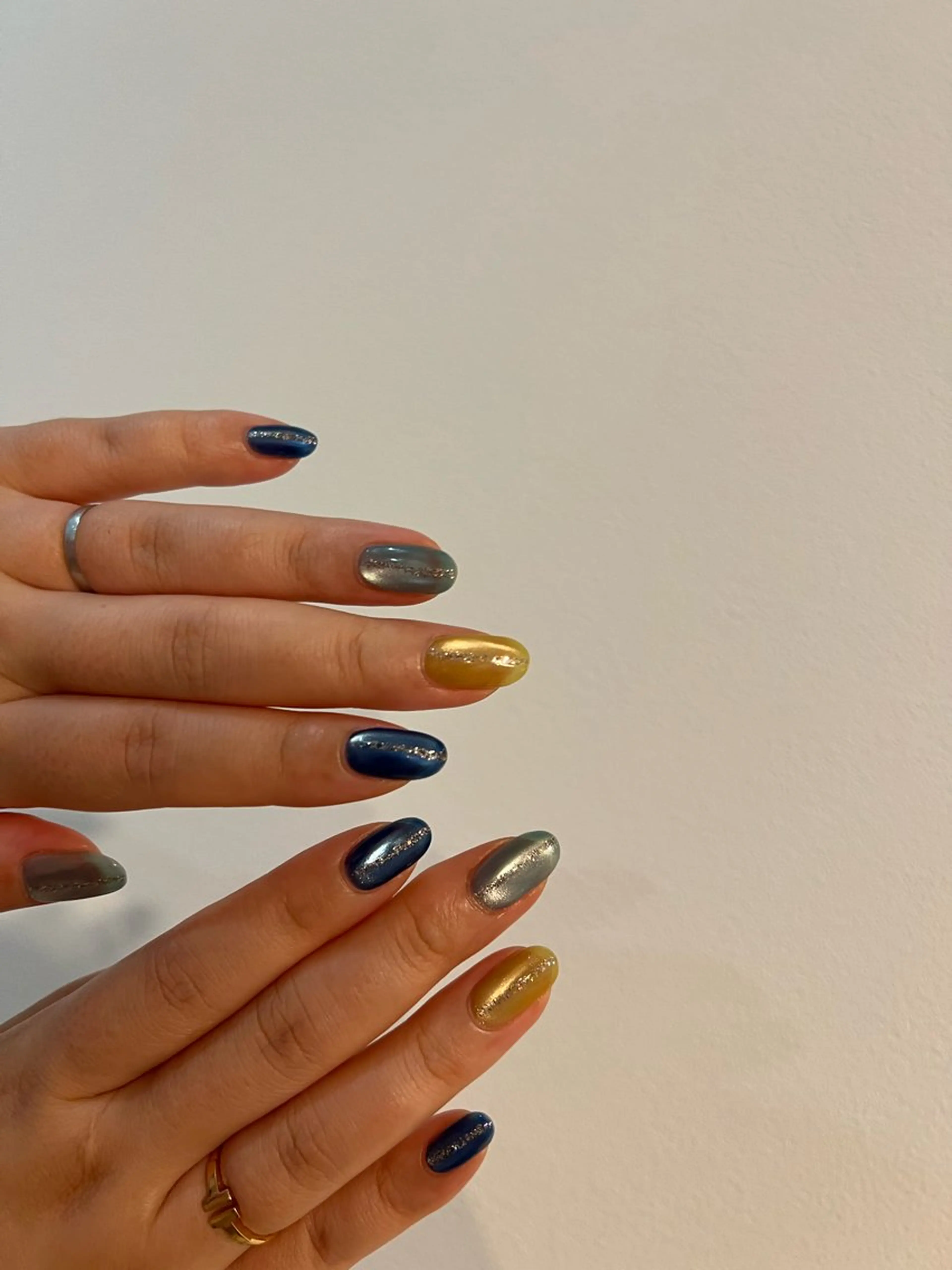 ネイル マグネットネイル 夏ネイル nr. nayuのネイルデザイン