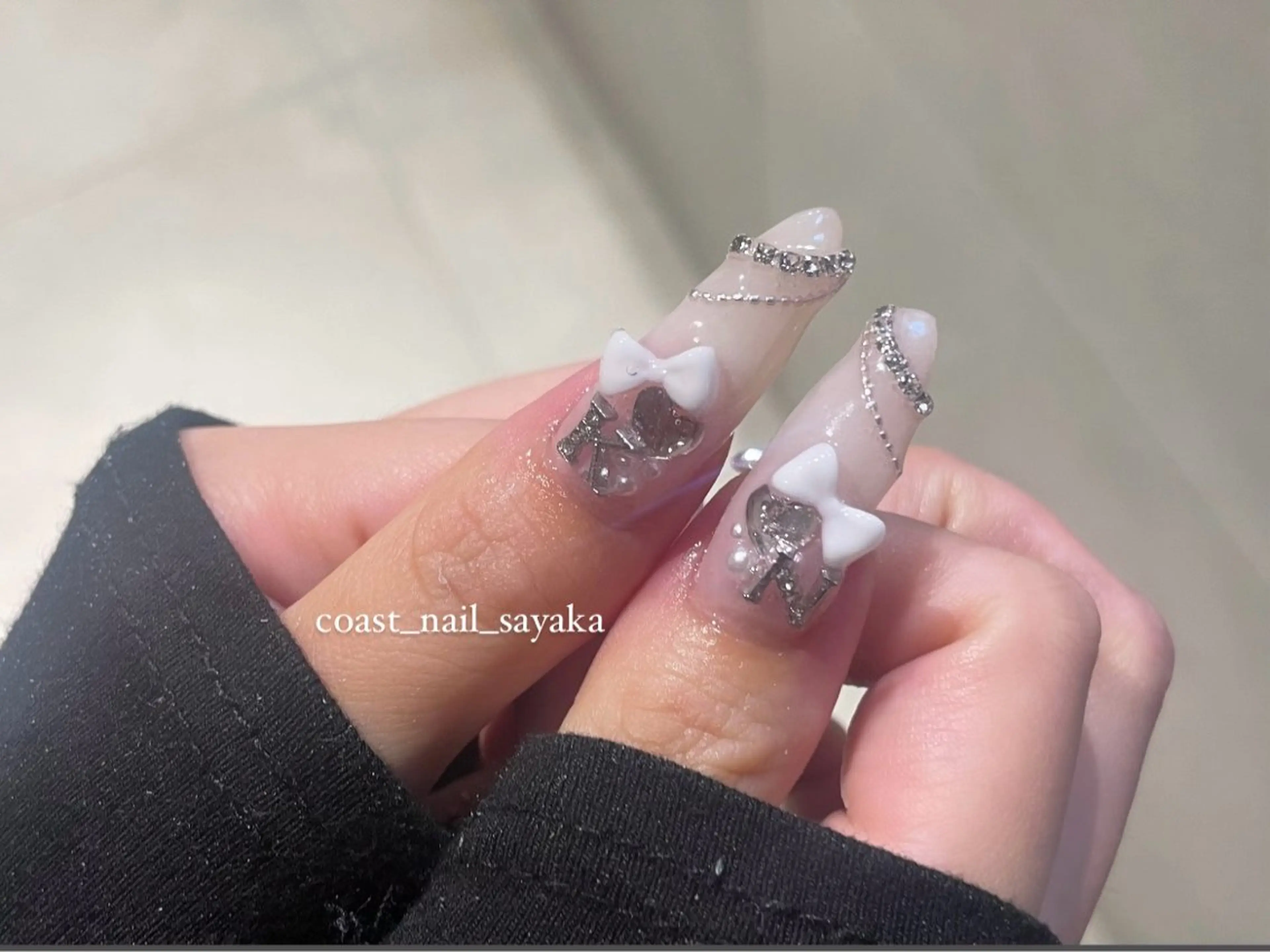 ネイル HOSHI ⭐️辻堂 /藤沢ガーリーネイルのネイルデザイン