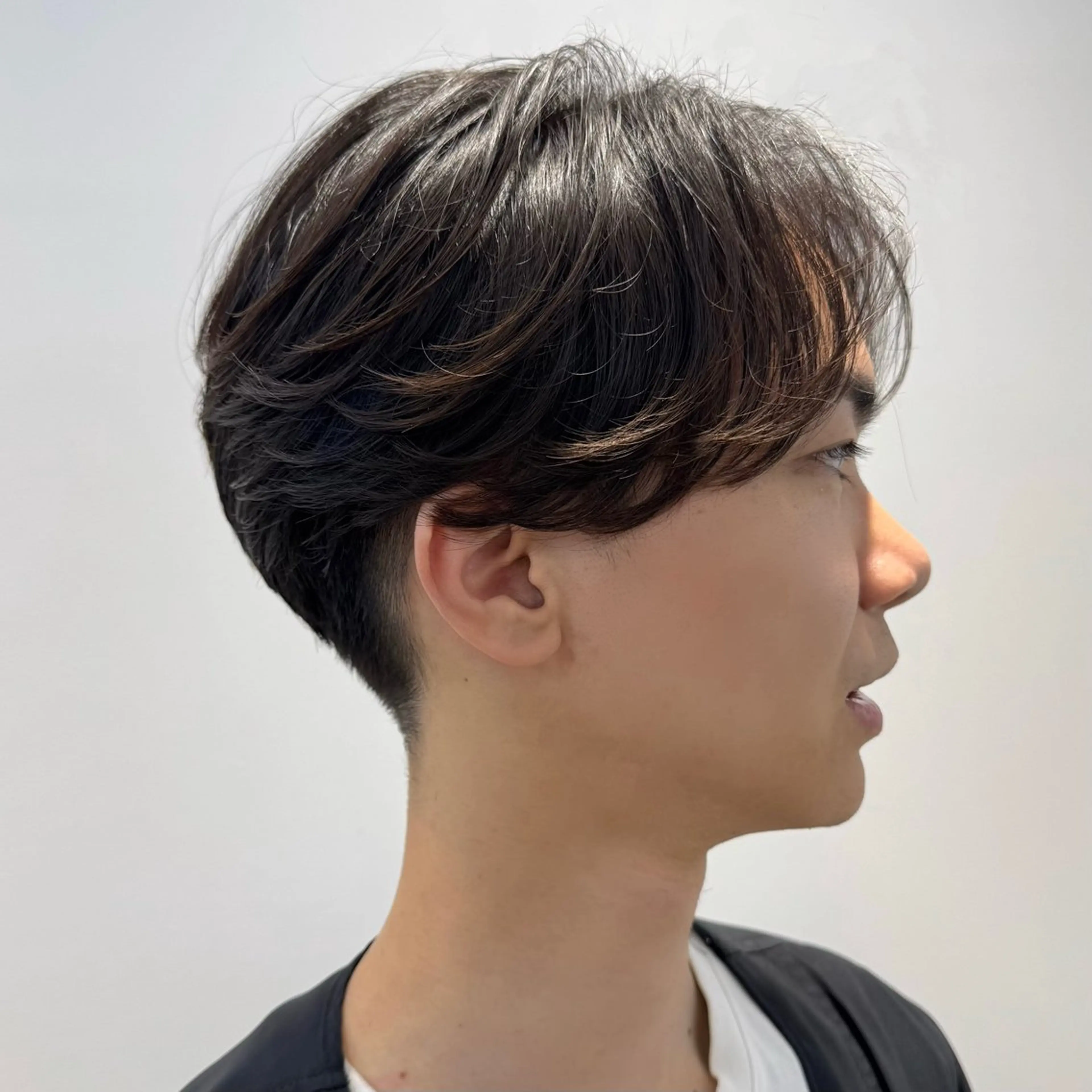 メンズ レイヤーカット/ レイヤーボブ/kiiのヘアスタイル