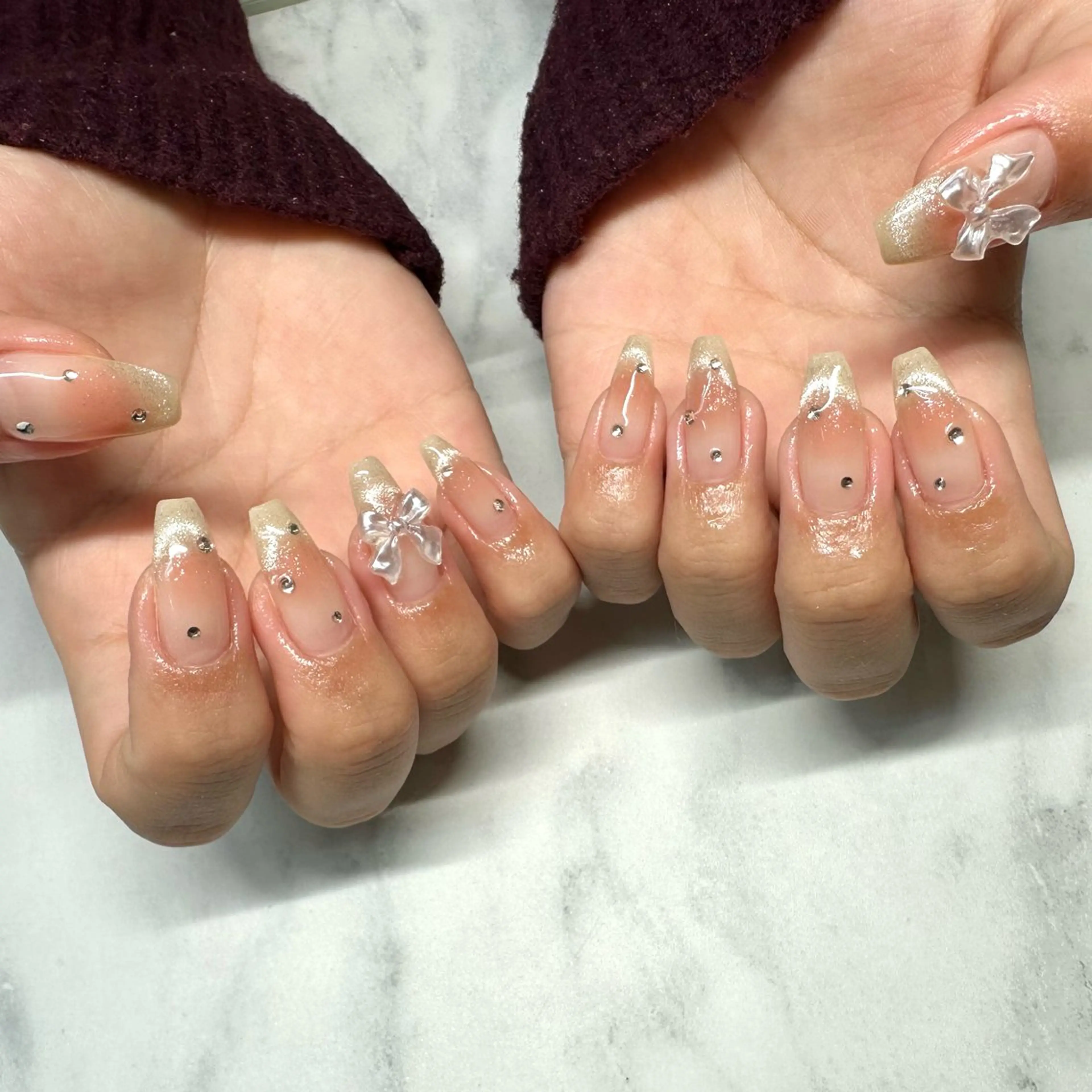 ネイル ハンドネイル Bianca浦和🎀 渋谷のネイルデザイン