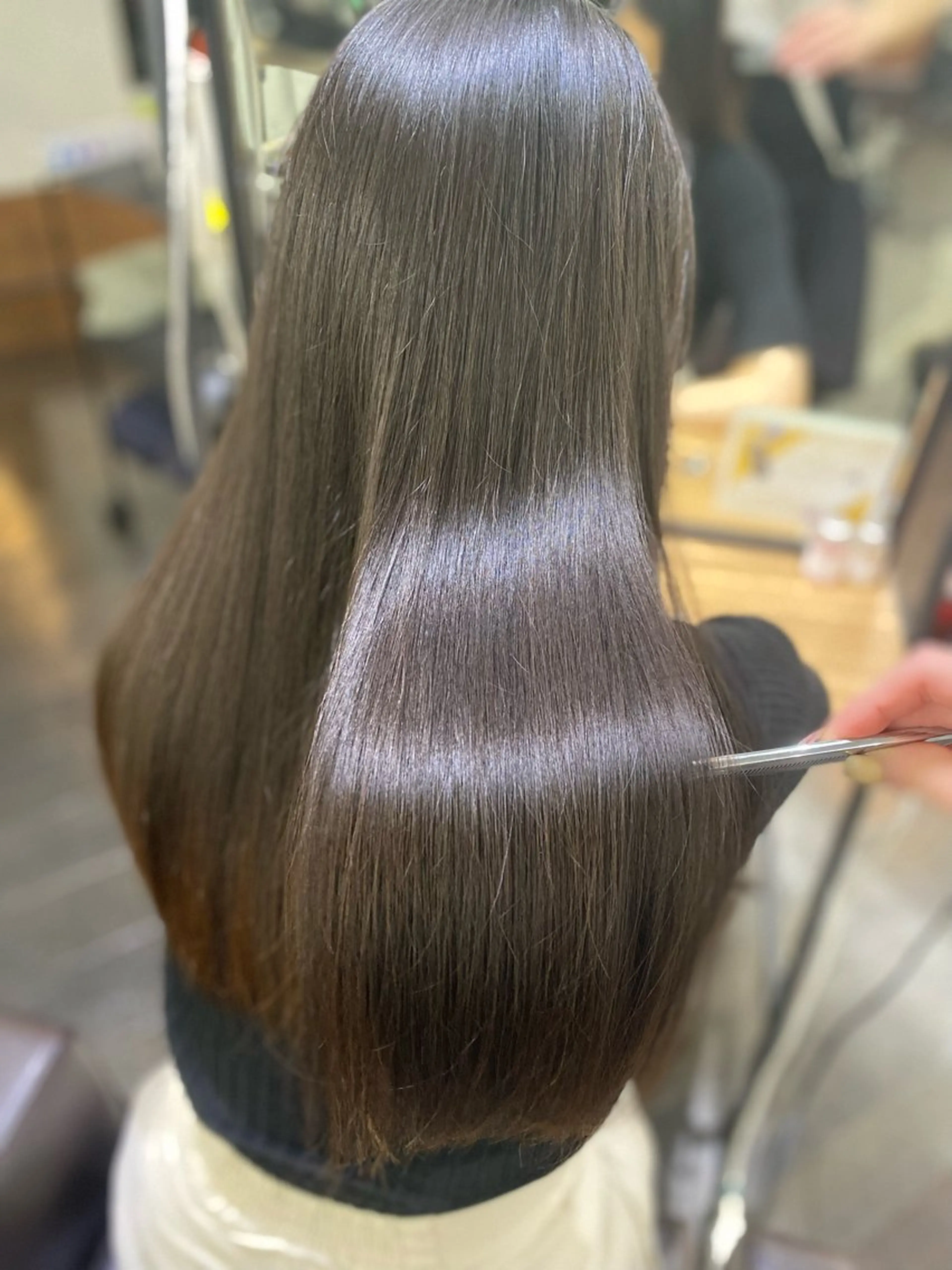 ロング 透明感カラー名駅 名駅みゆのヘアスタイル