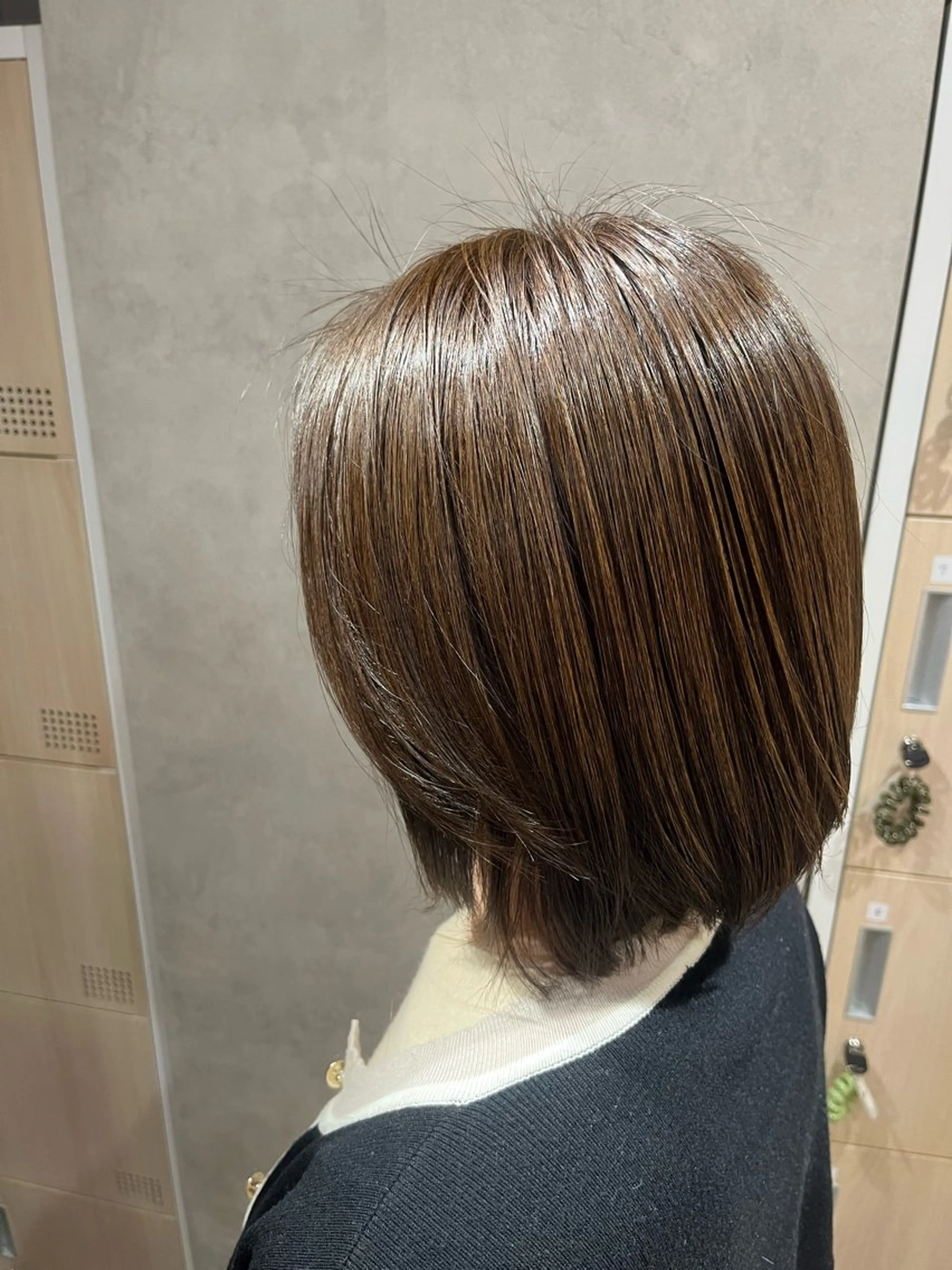 セミロング カラー ヘアカラー 池袋/艶カラー✖️ ☘️DEMURAのヘアスタイル
