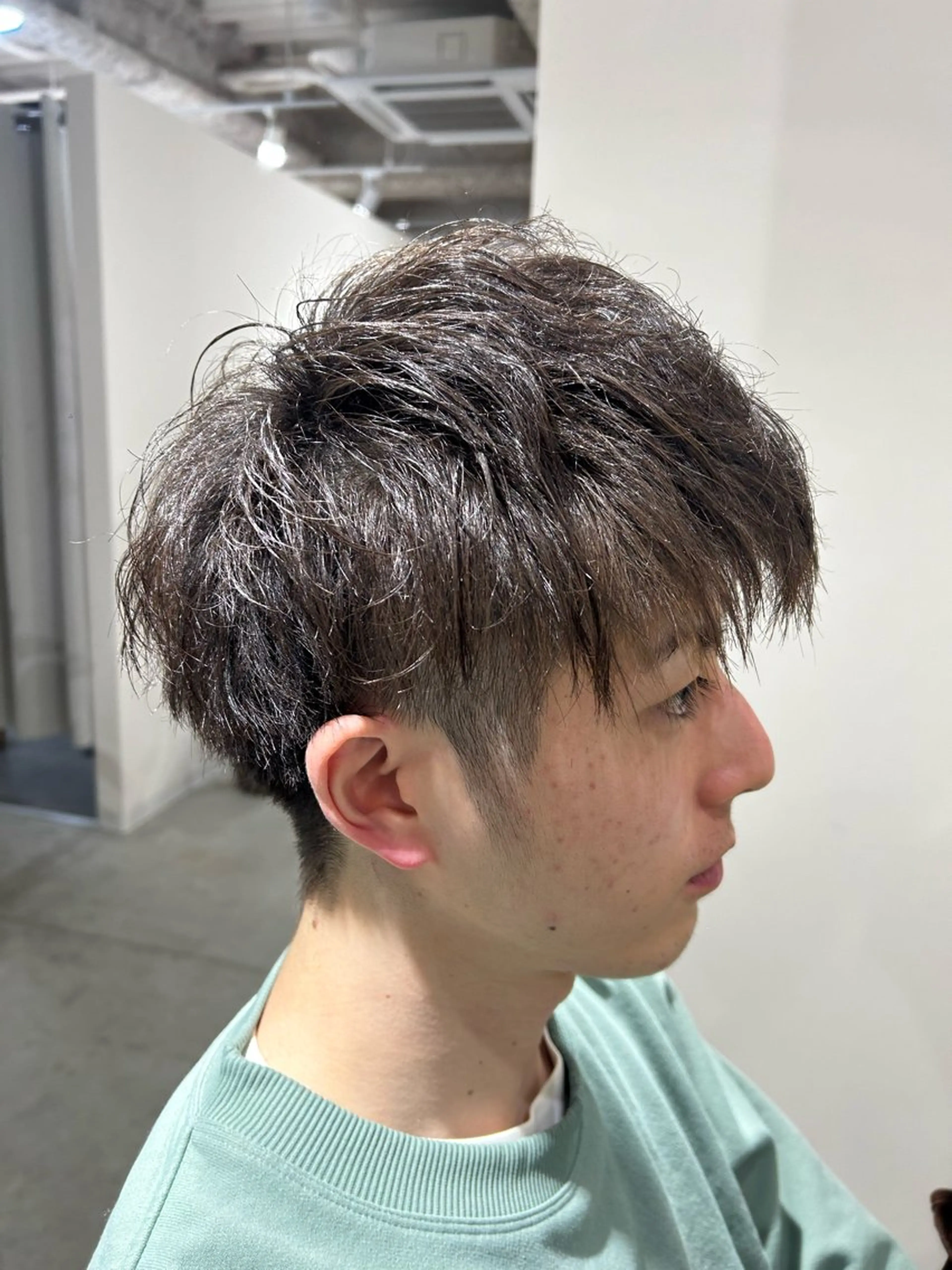 メンズ ツーブロック attrait 福岡のヘアスタイル