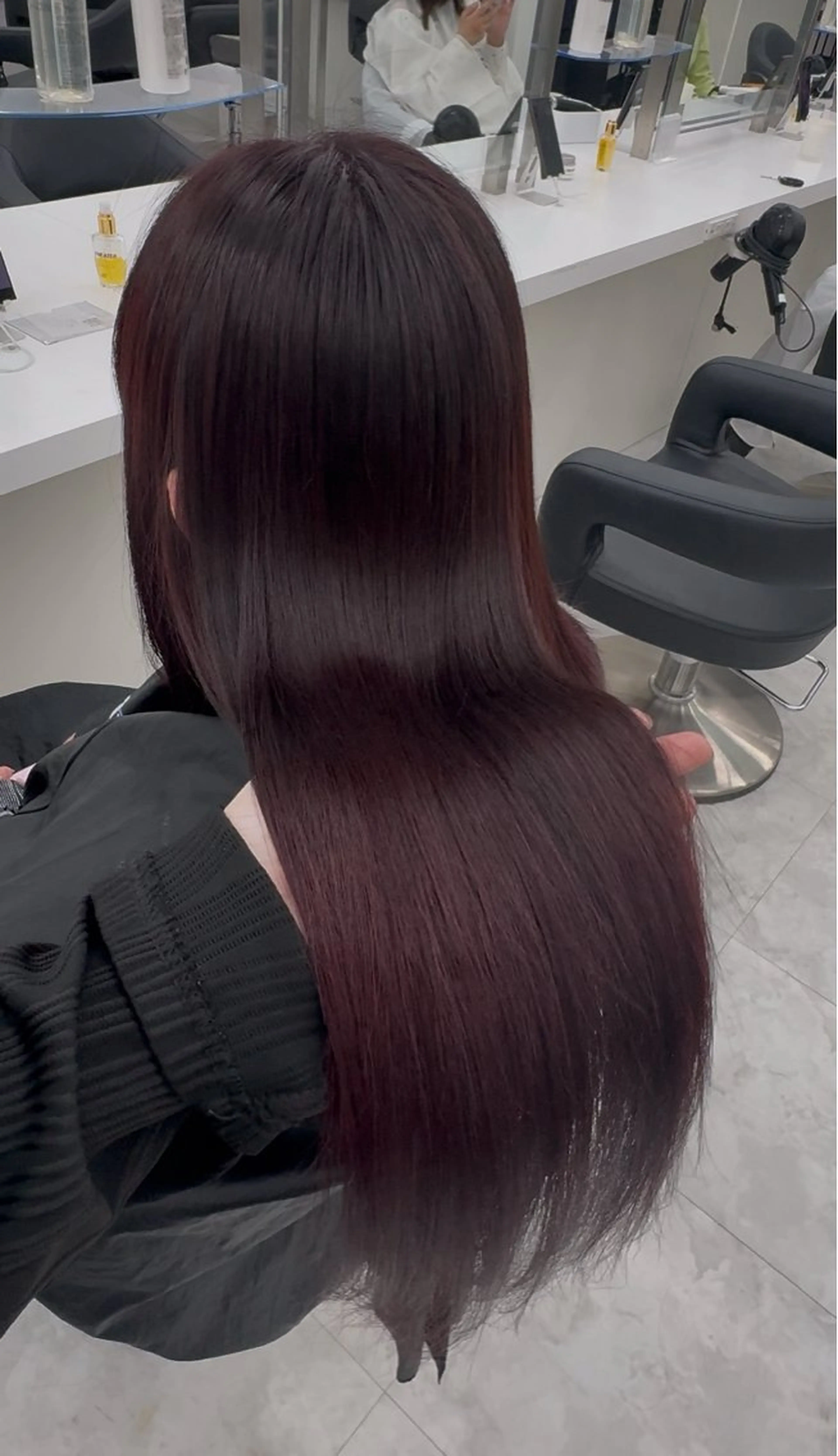 ロング カラー カット ヘアカラー トリートメント ♦️韓国トレンド暖色 🫗kazuki♦️のヘアスタイル