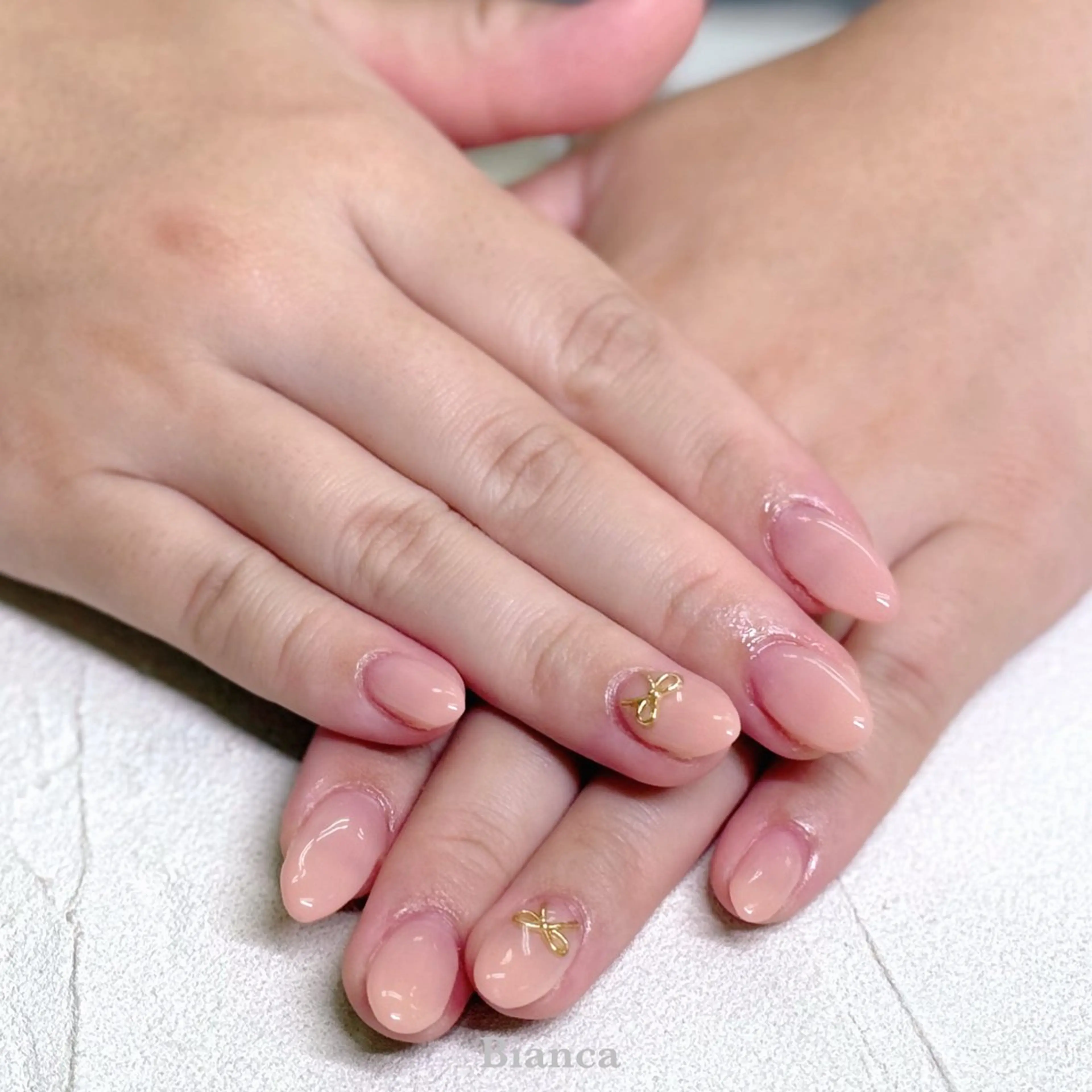 ネイル ハンドネイル Bianca♡ TAKANASHIのネイルデザイン