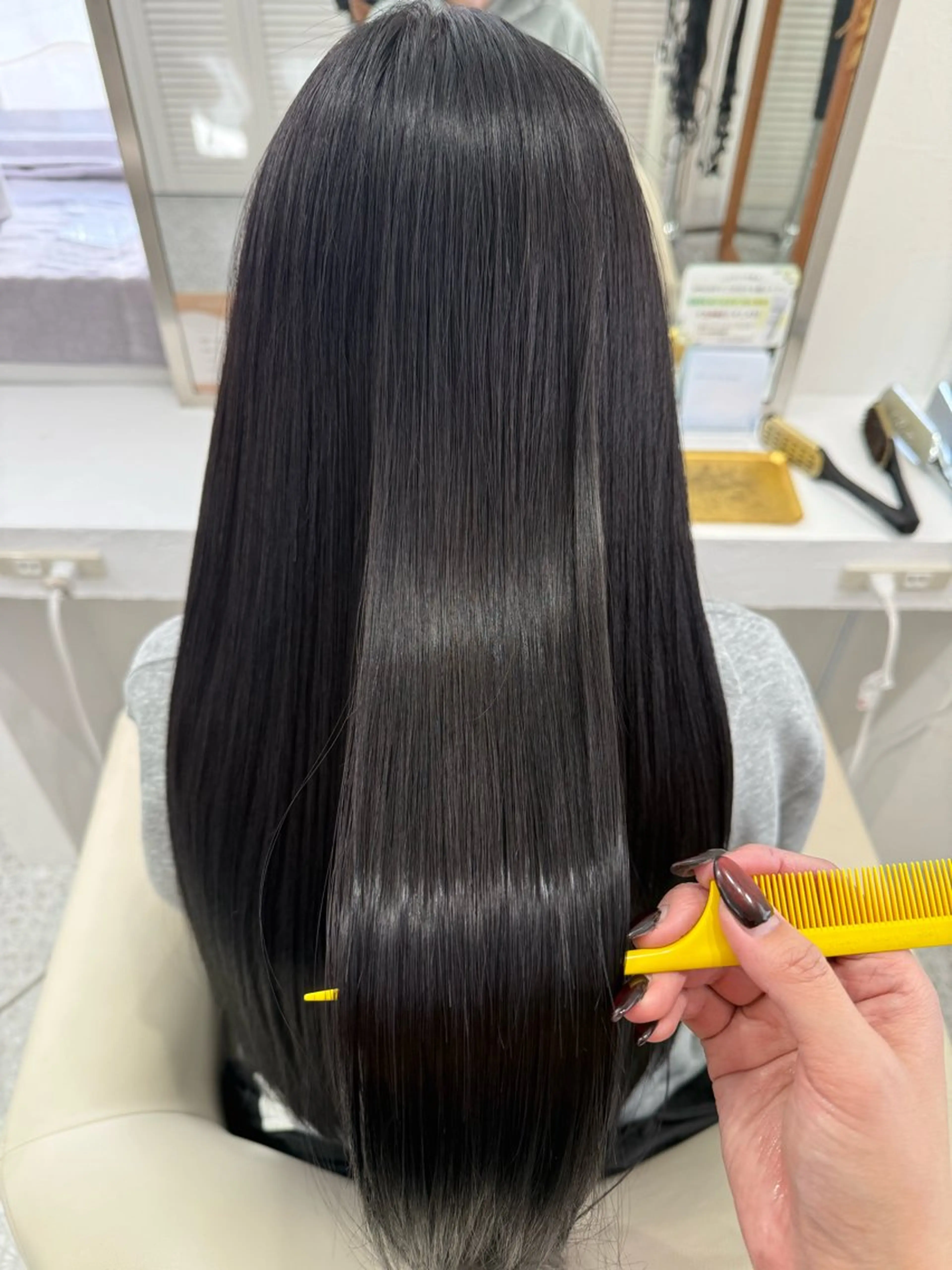 ロング 髪質改善 カット 縮毛矯正 LOMARLIE/ NATUMIのヘアスタイル