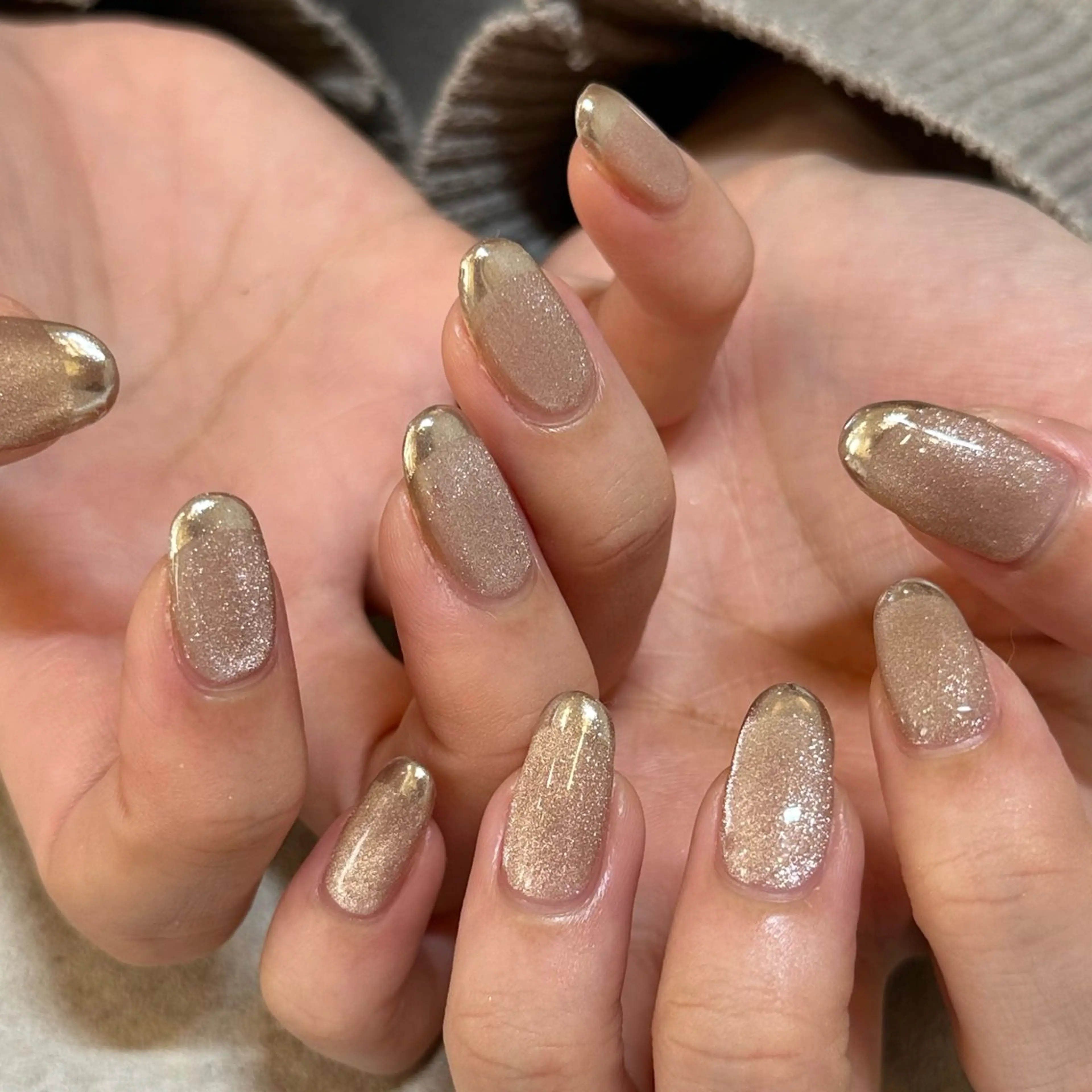 ネイル マグネットネイル ひらい さなのネイルデザイン