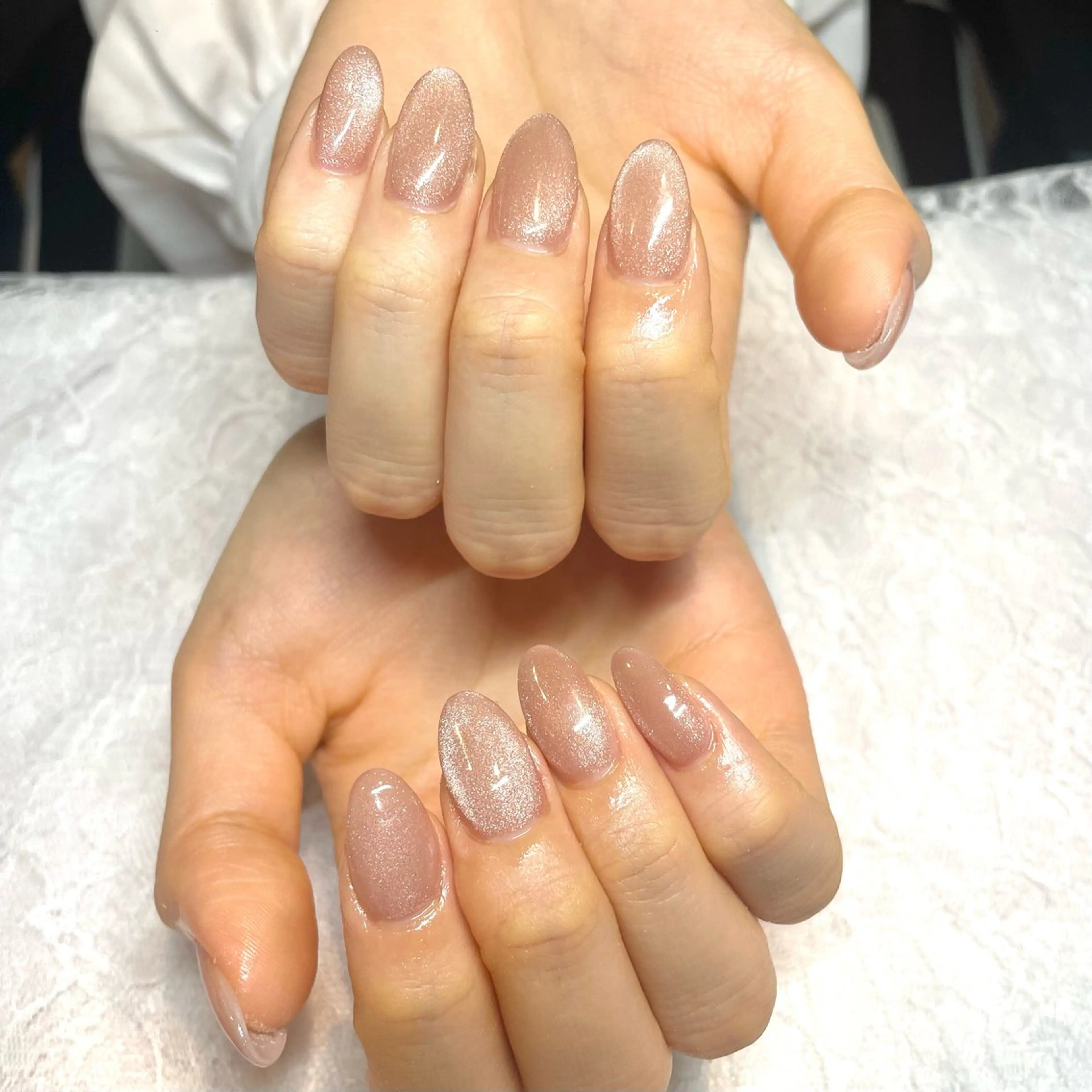 ネイル ジェルネイル マグネットネイル ハンドネイル Nail ヌシん家 AKANEのネイルデザイン