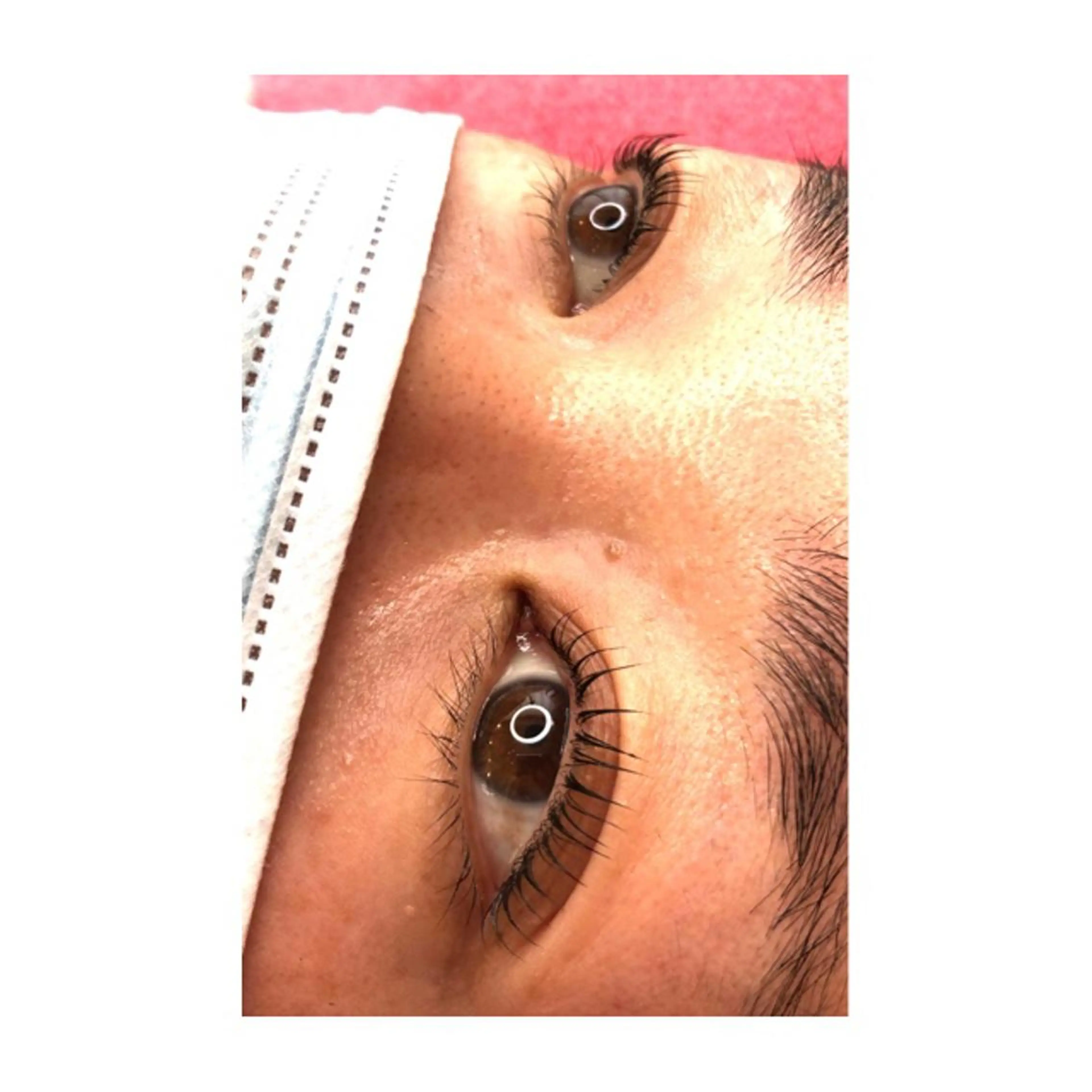 マツエク・マツパ パリジェンヌラッシュリフト パリジェンヌ/まつパ RoseLashのネイルデザイン