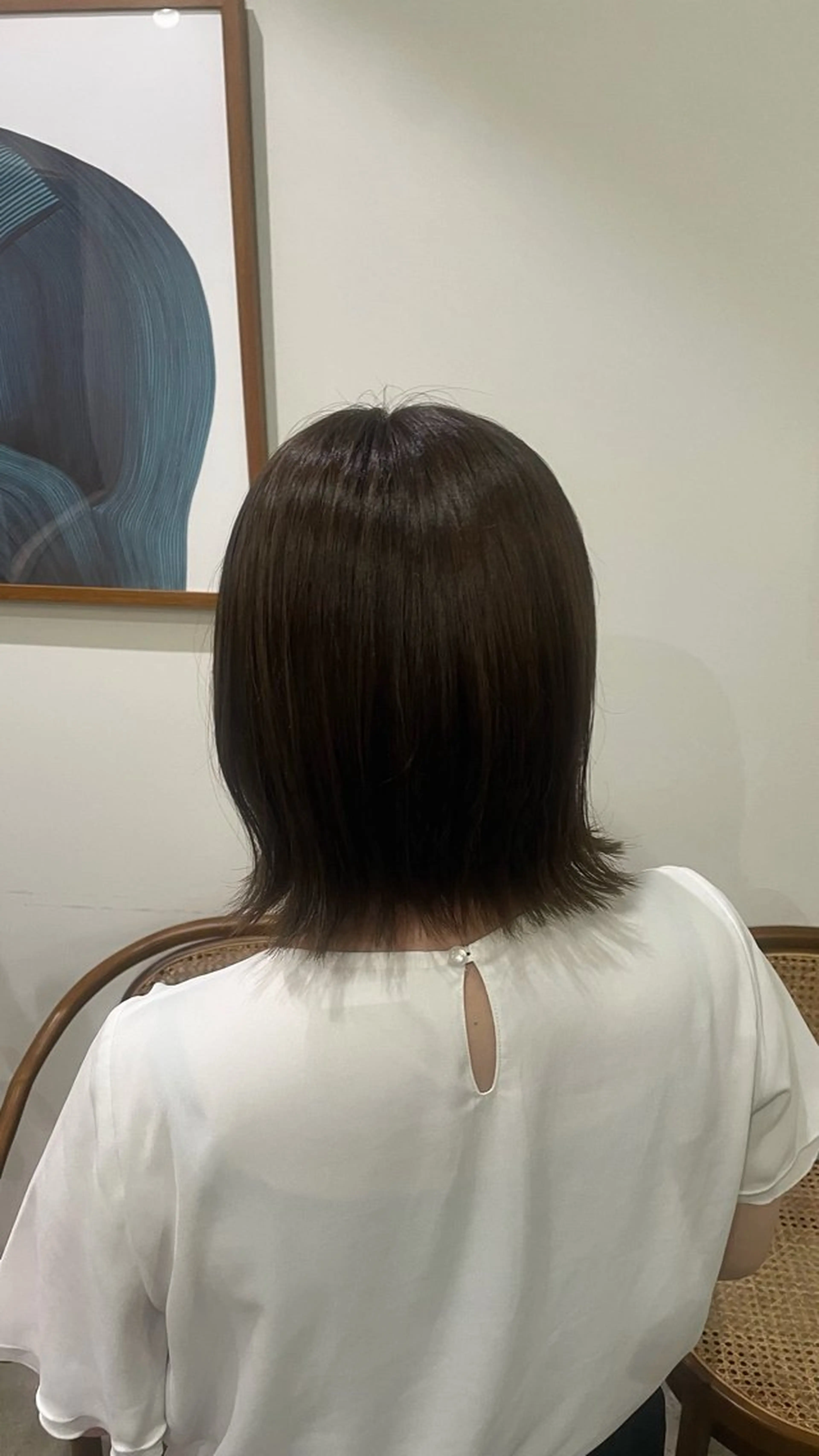 カラー アッシュ ブラウンカラー 透明感カラー ヘアカラー honoka uemuraのヘアスタイル