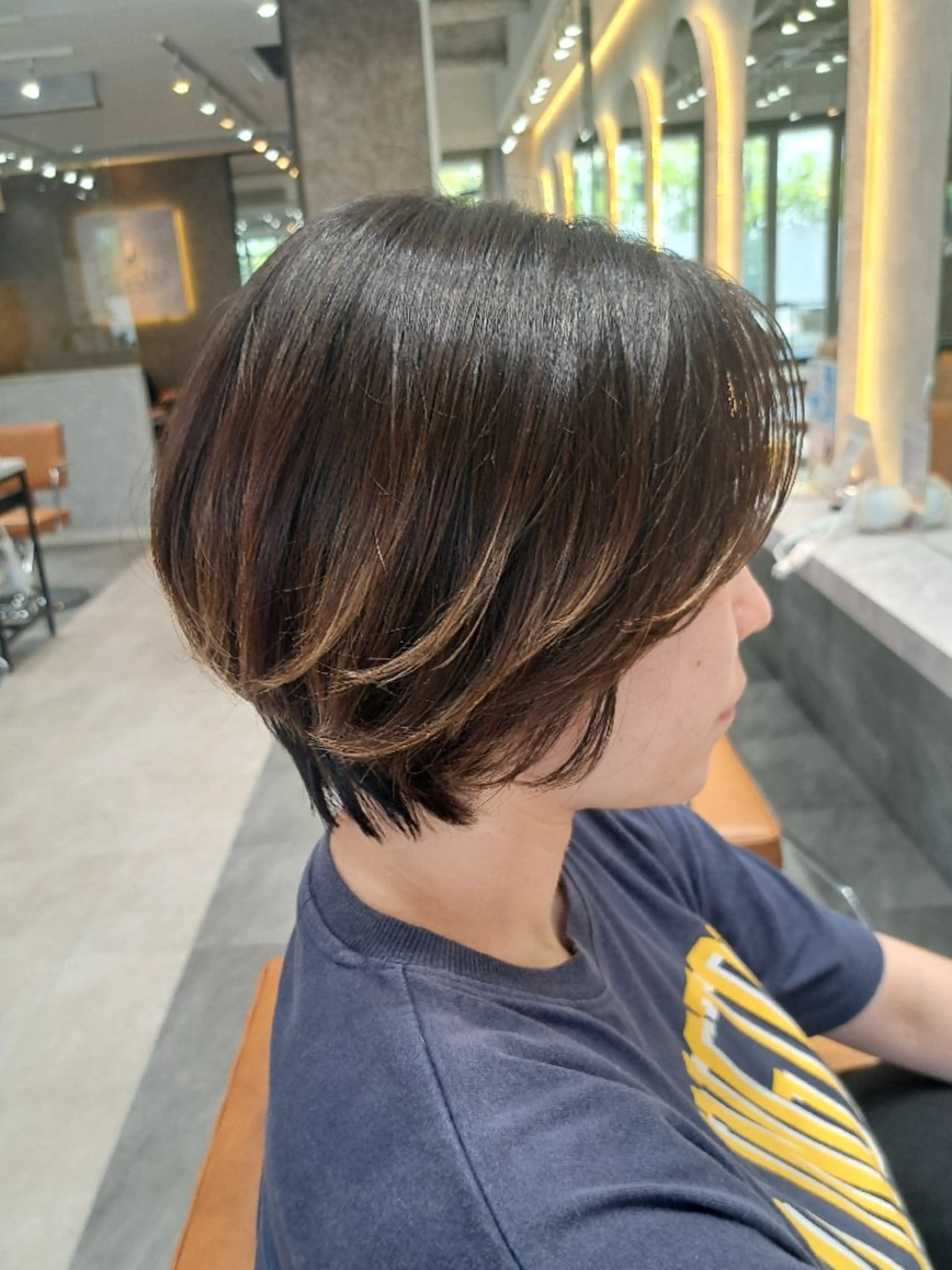 ショート カット 関口 知佳のヘアスタイル