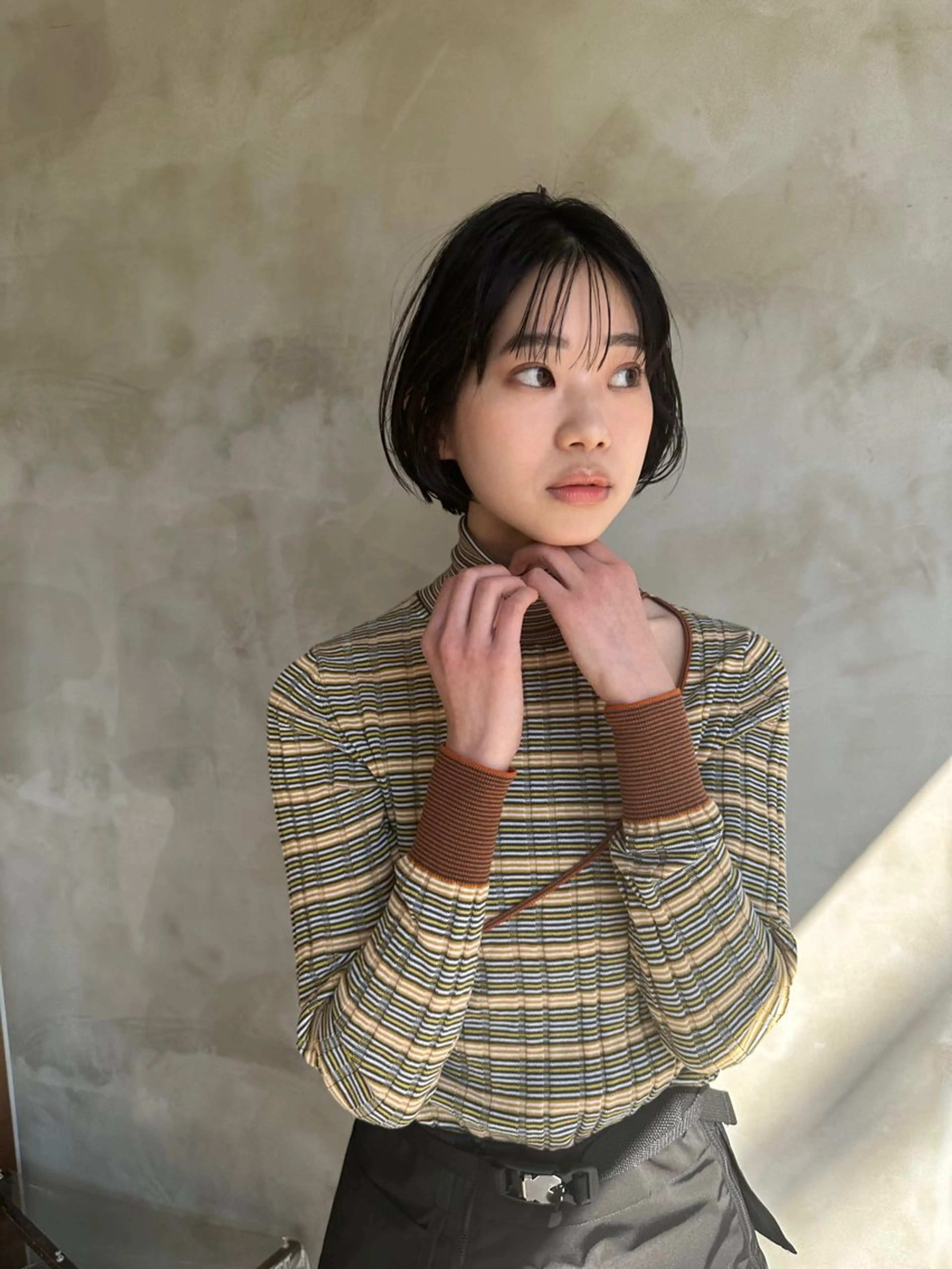 ショート パーマ 山田 裕介のヘアスタイル