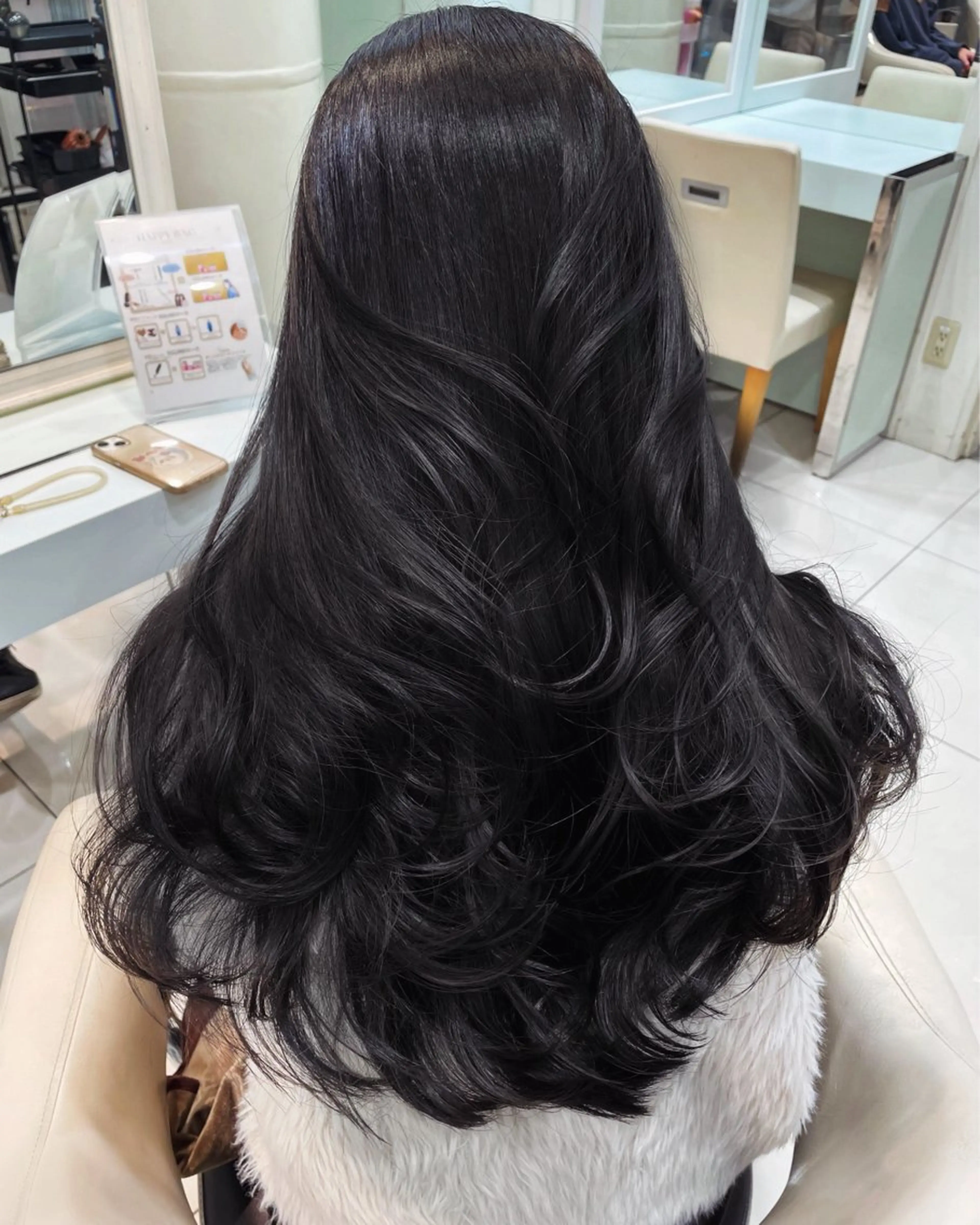 ロング カット ヘアカラー トリートメント ♡大人カワイイ hair♡徳井はやとのヘアスタイル