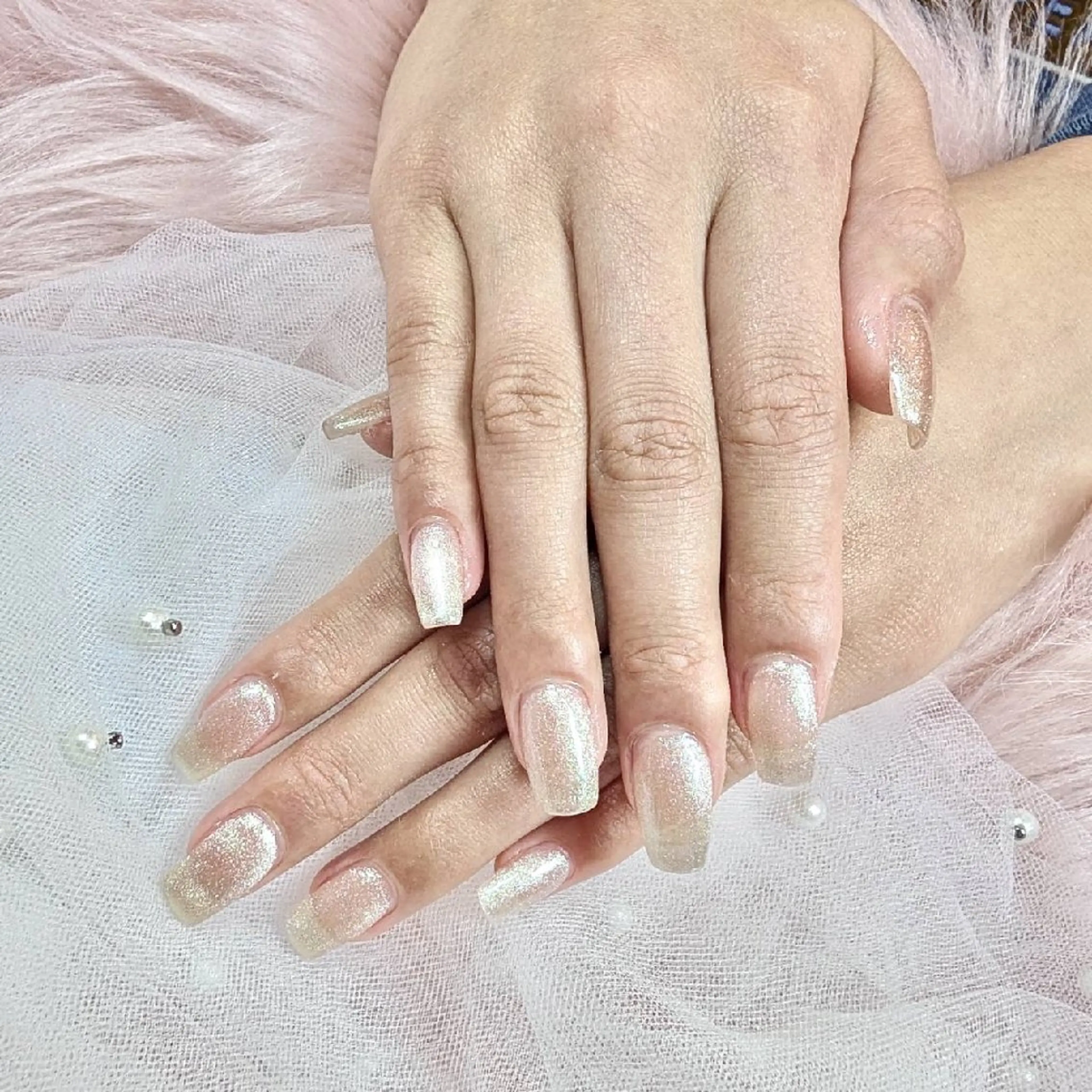 ネイル マグネットネイル ハンドネイル Alissa Nailのネイルデザイン