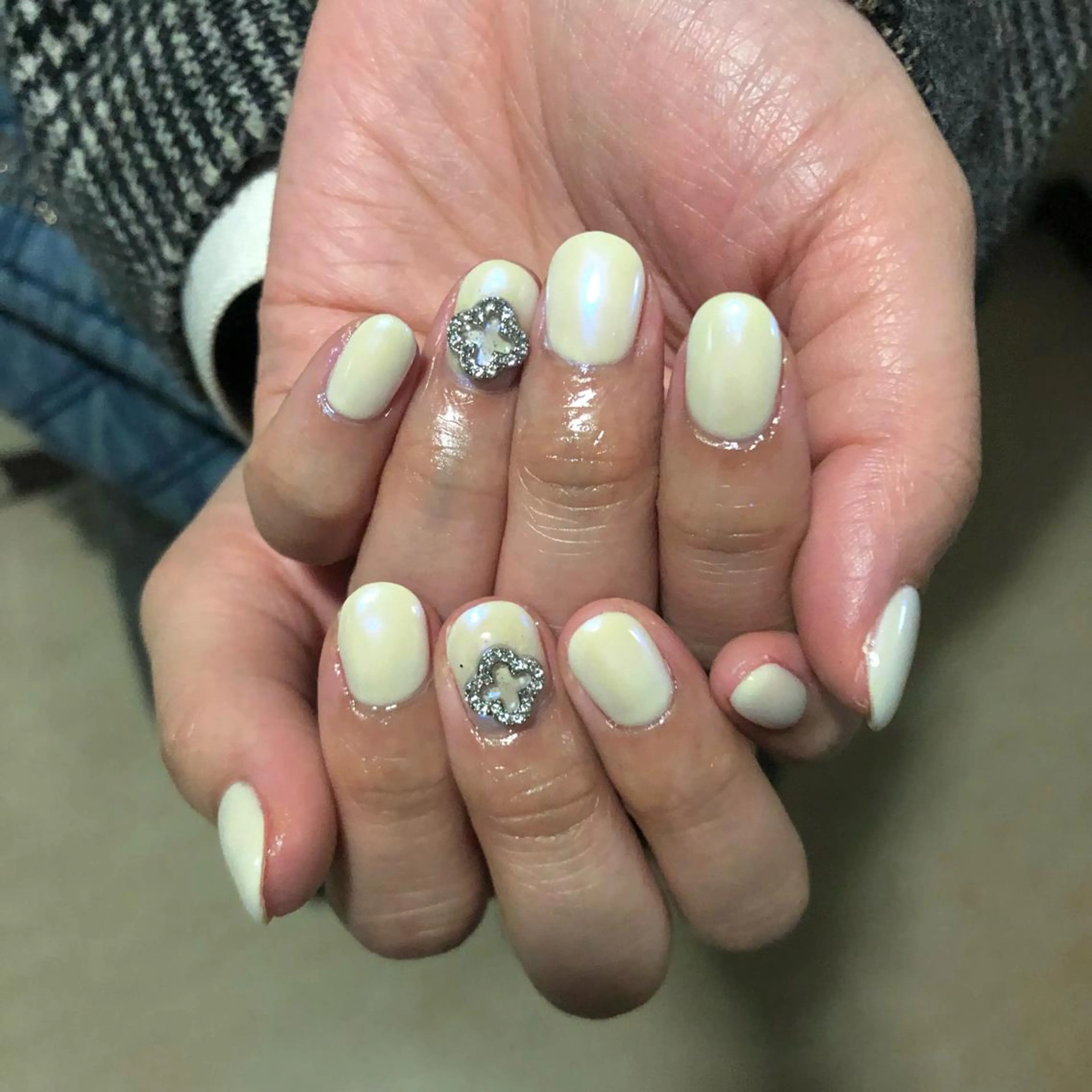 ネイル ハンドネイル パラあり！フィルイン 美フォルムのネイルデザイン