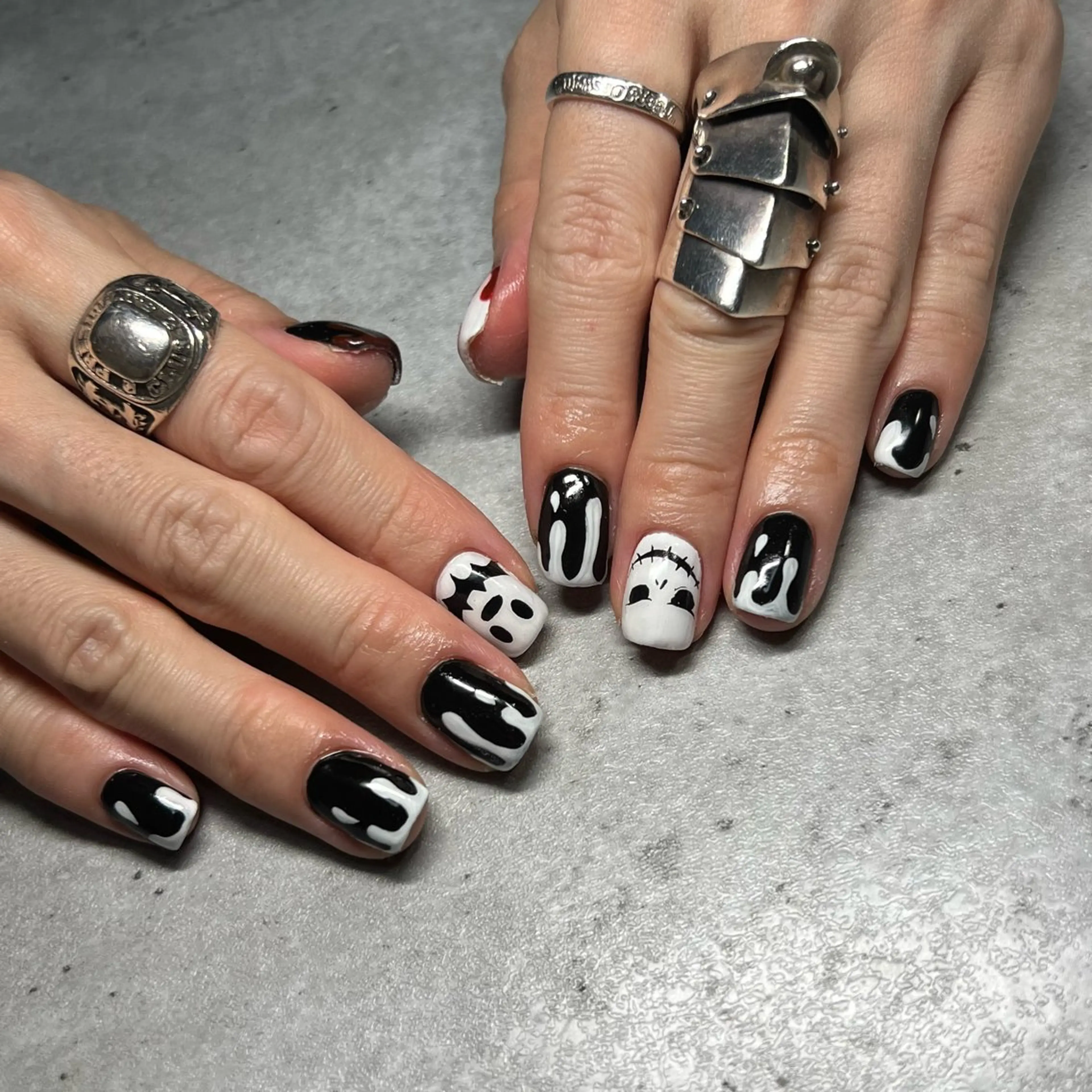 ハンド定Cコース(〜10本デザイン)の写真