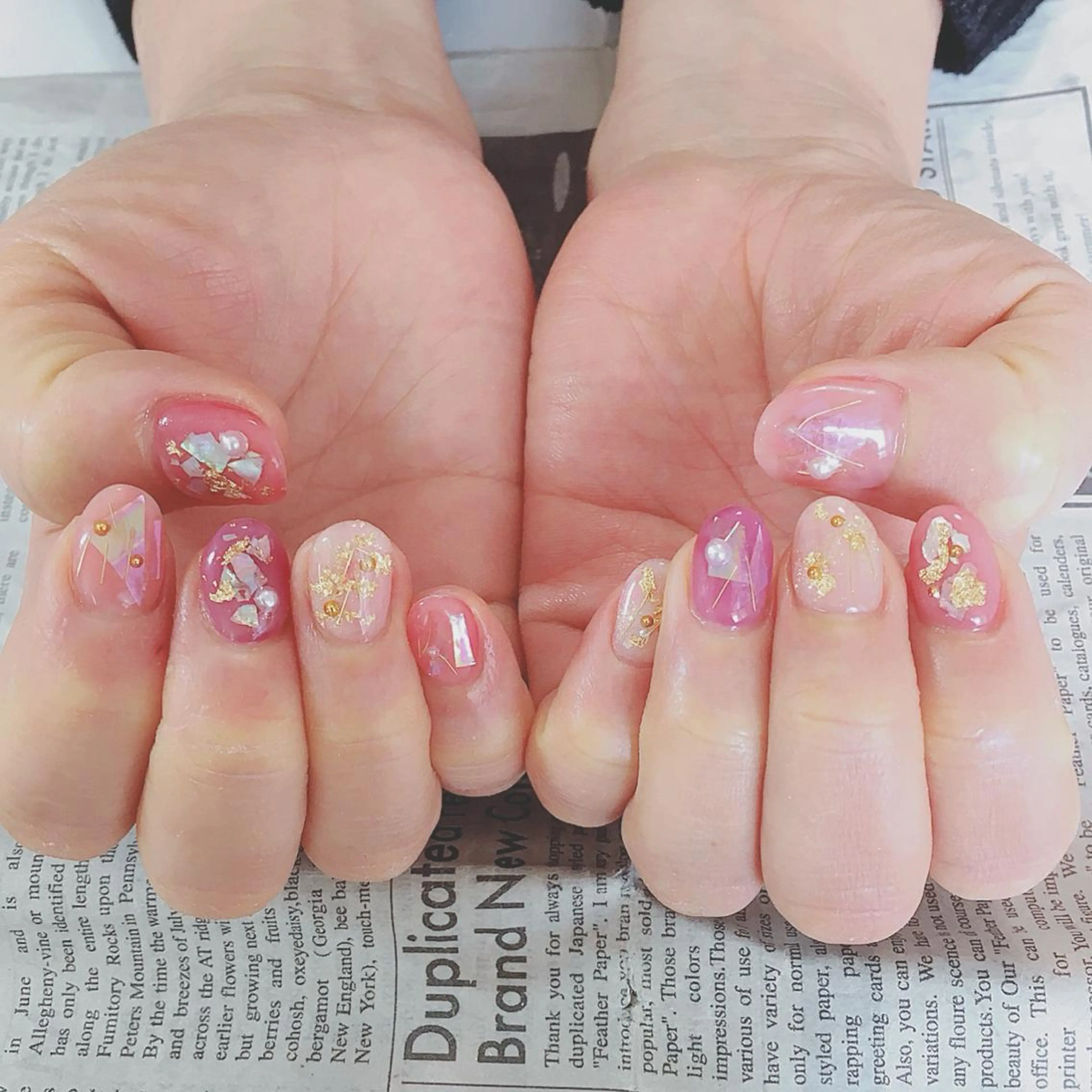 ネイル ハンドネイル ハンドケア 森山 舞のネイルデザイン