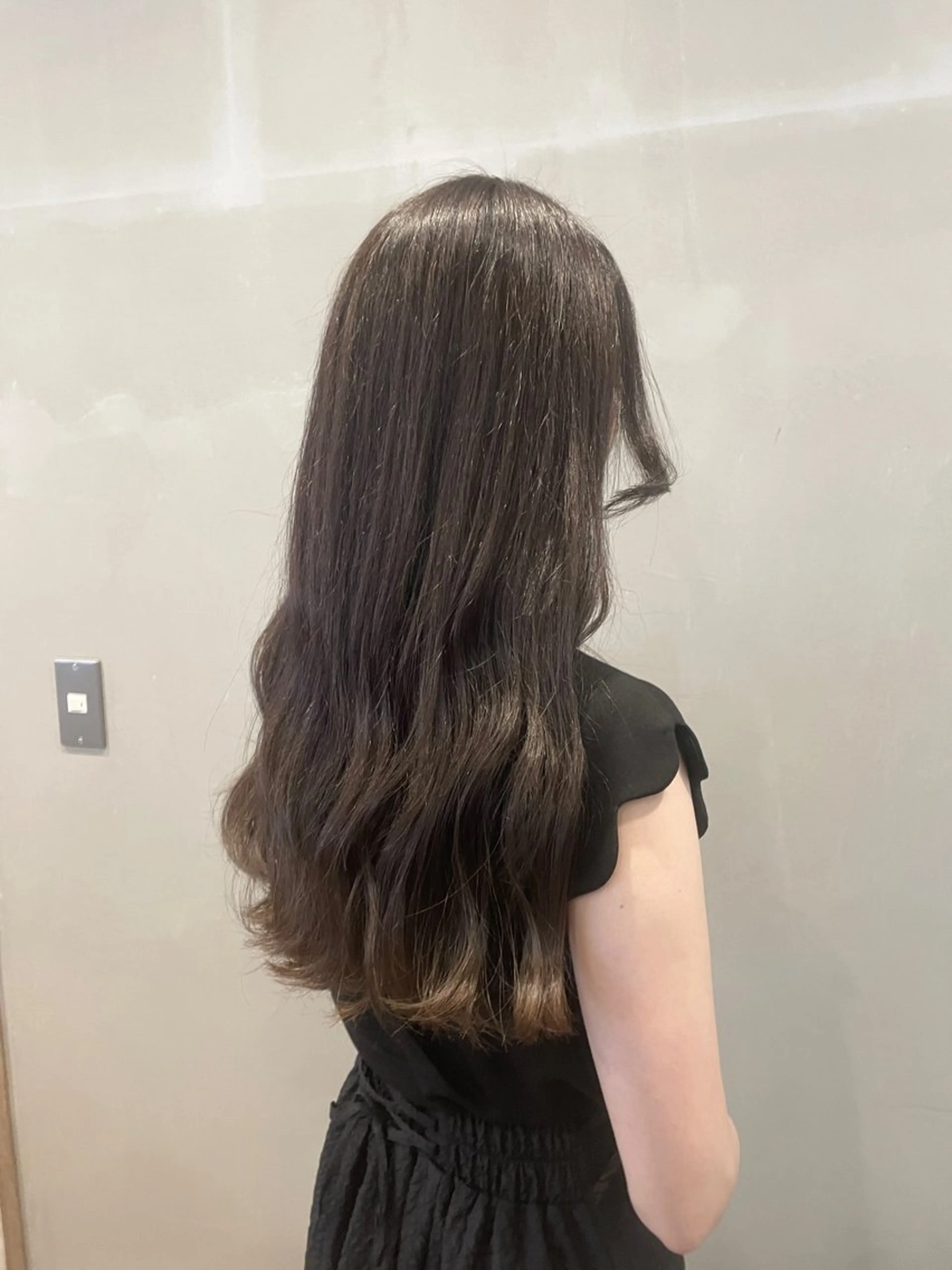 ロング カラー ヤマナカ エリカのヘアスタイル