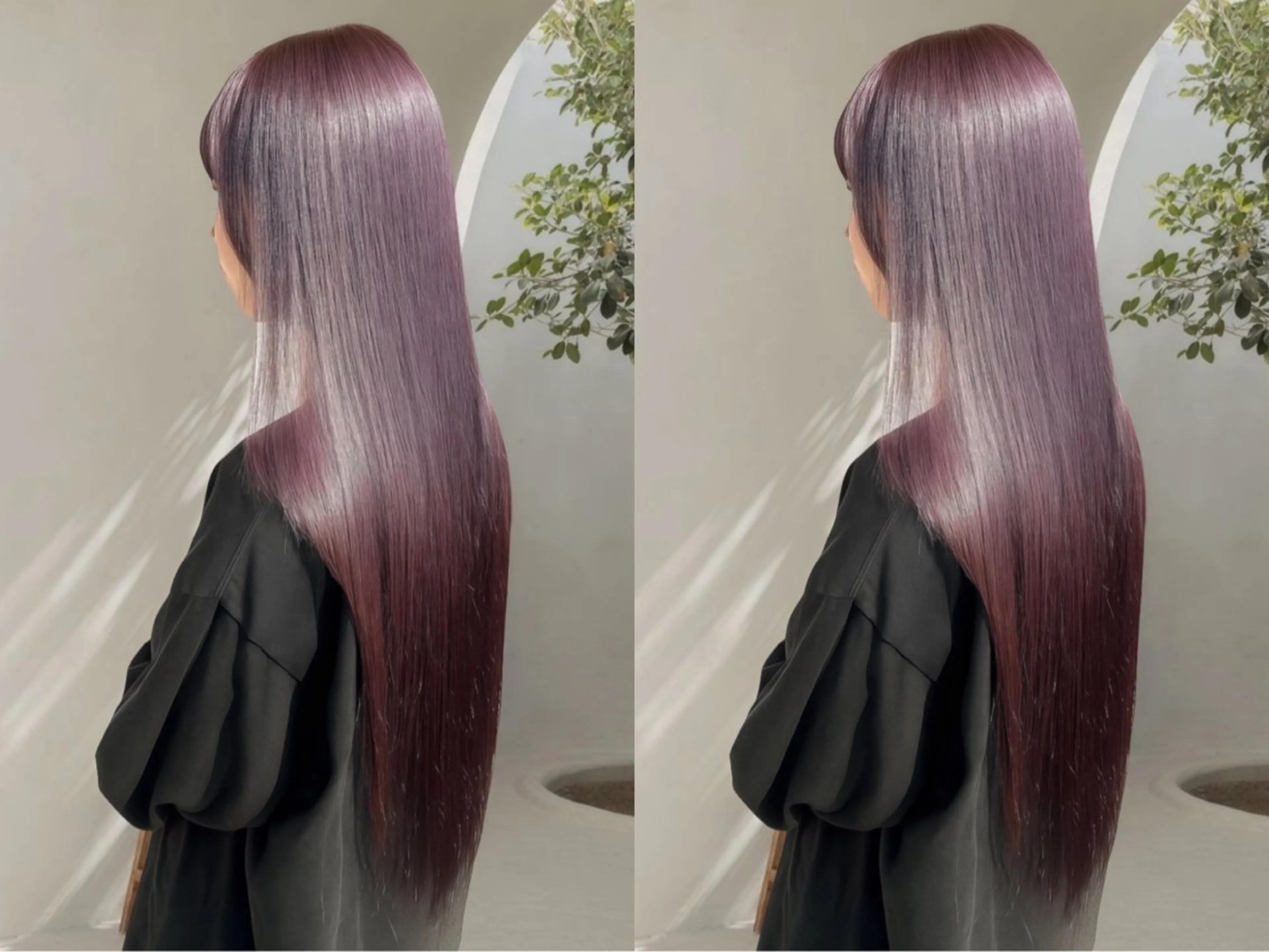 【ブリーチ苦手な方必見】ブリーチなしWカラー+うる艶トリートメントの写真