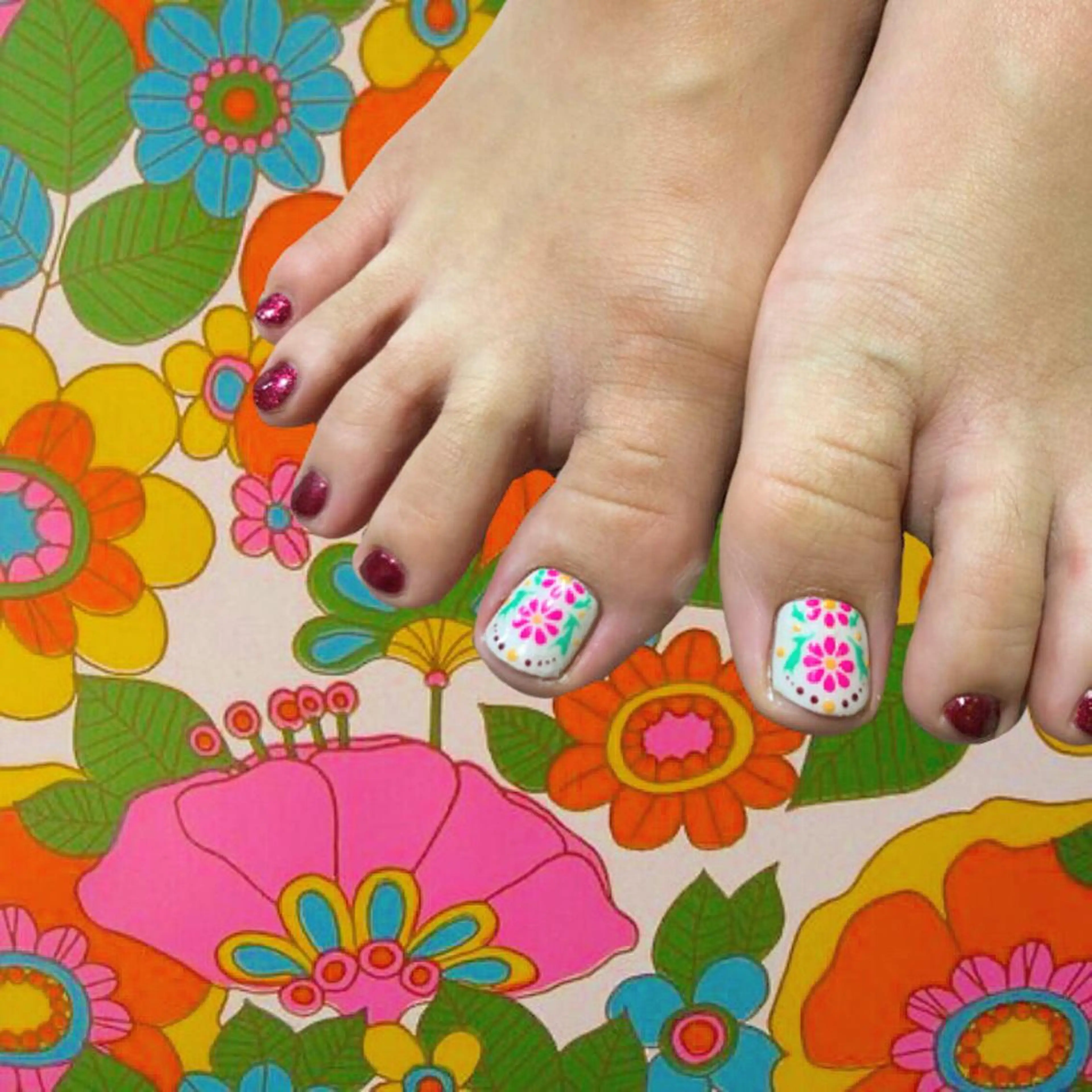 ネイル 新井 ひなののネイルデザイン