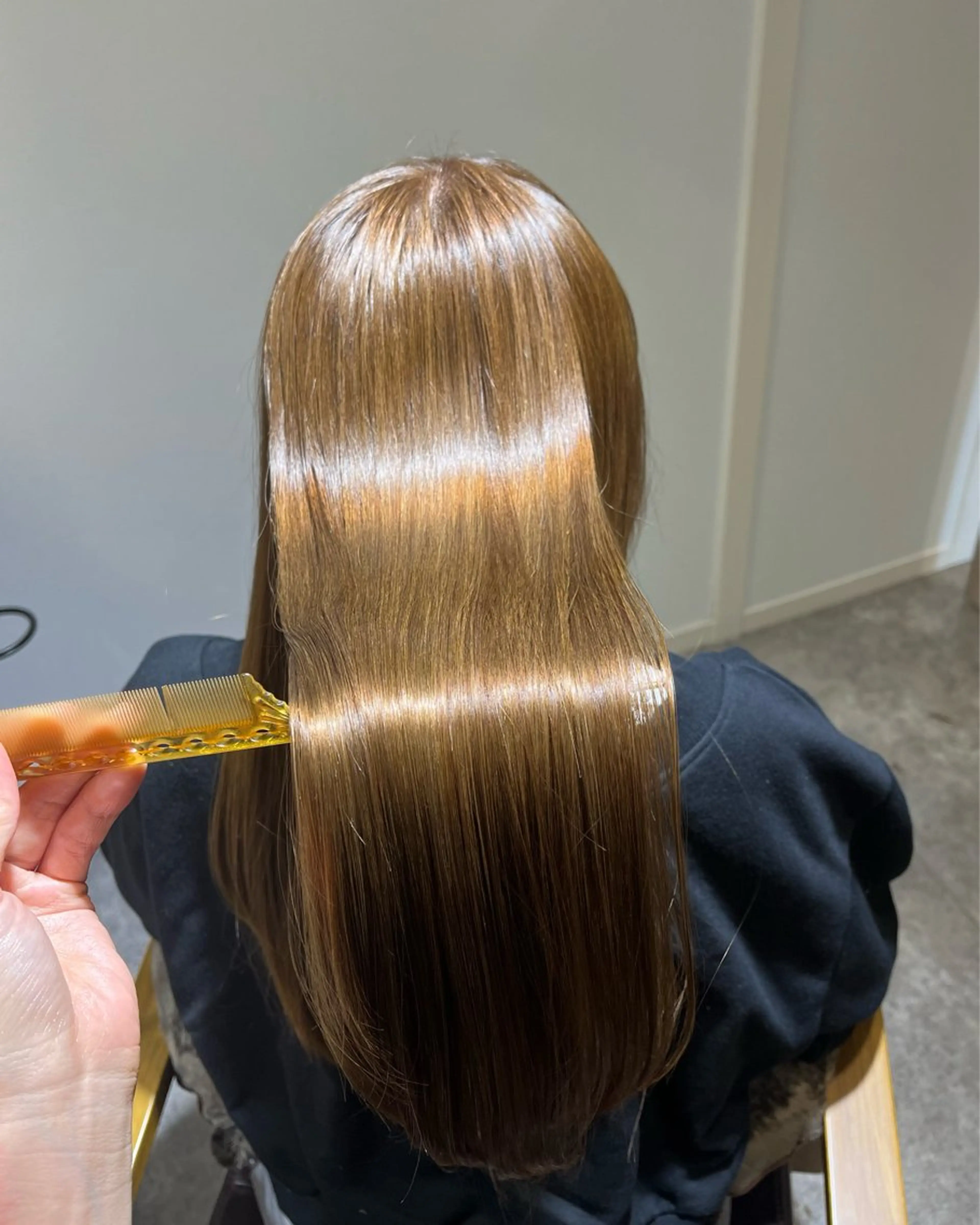 パーマ 髪質改善 ストレートパーマ カット ヘアカラー 縮毛矯正 堀越 エリのヘアスタイル