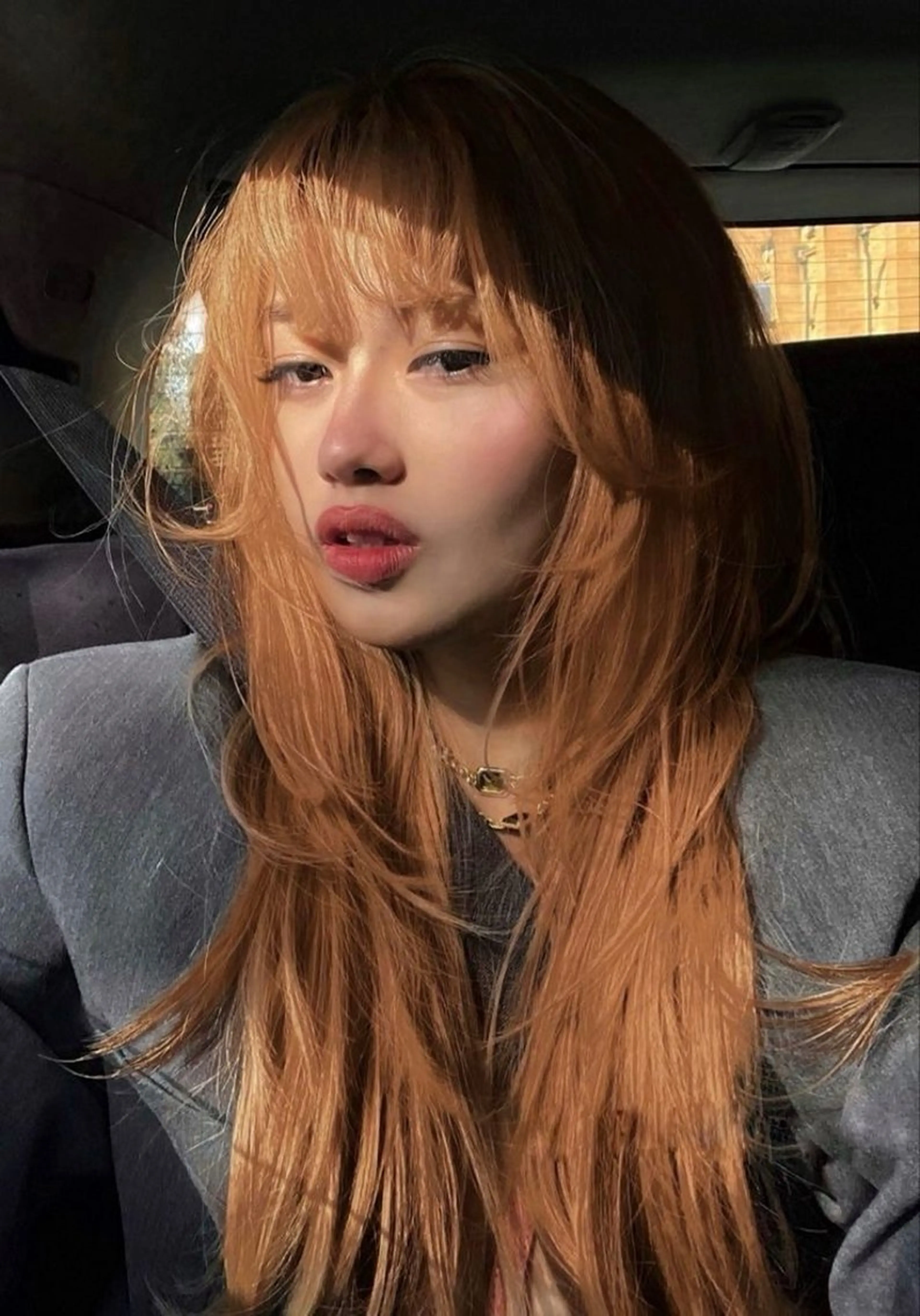 ロング レイヤー/ベージュ mikuのヘアスタイル