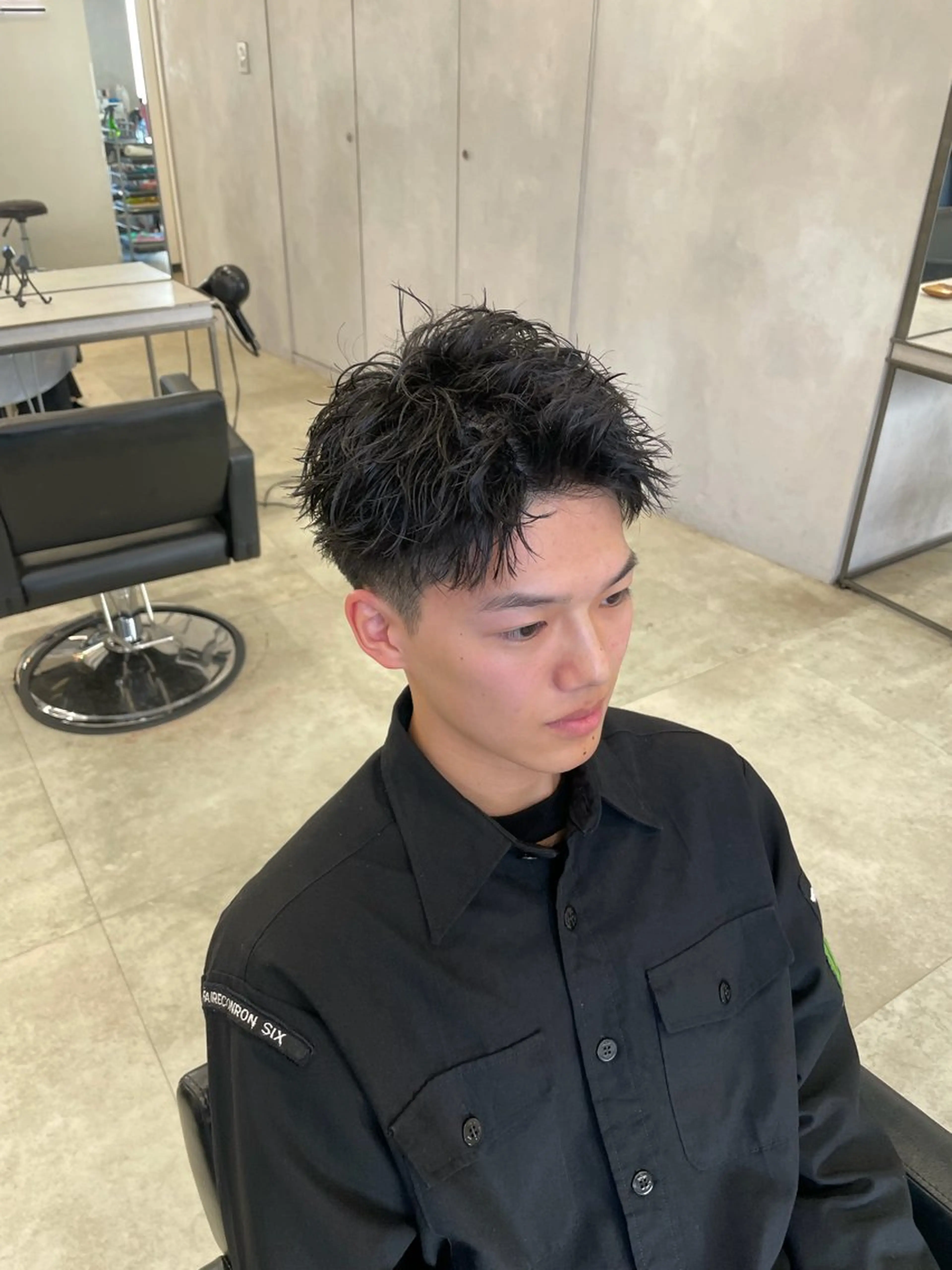 ショート メンズ メンズパーマ スパイキーショート ショートヘア カット メンズ特化🔥 金子直斗のヘアスタイル