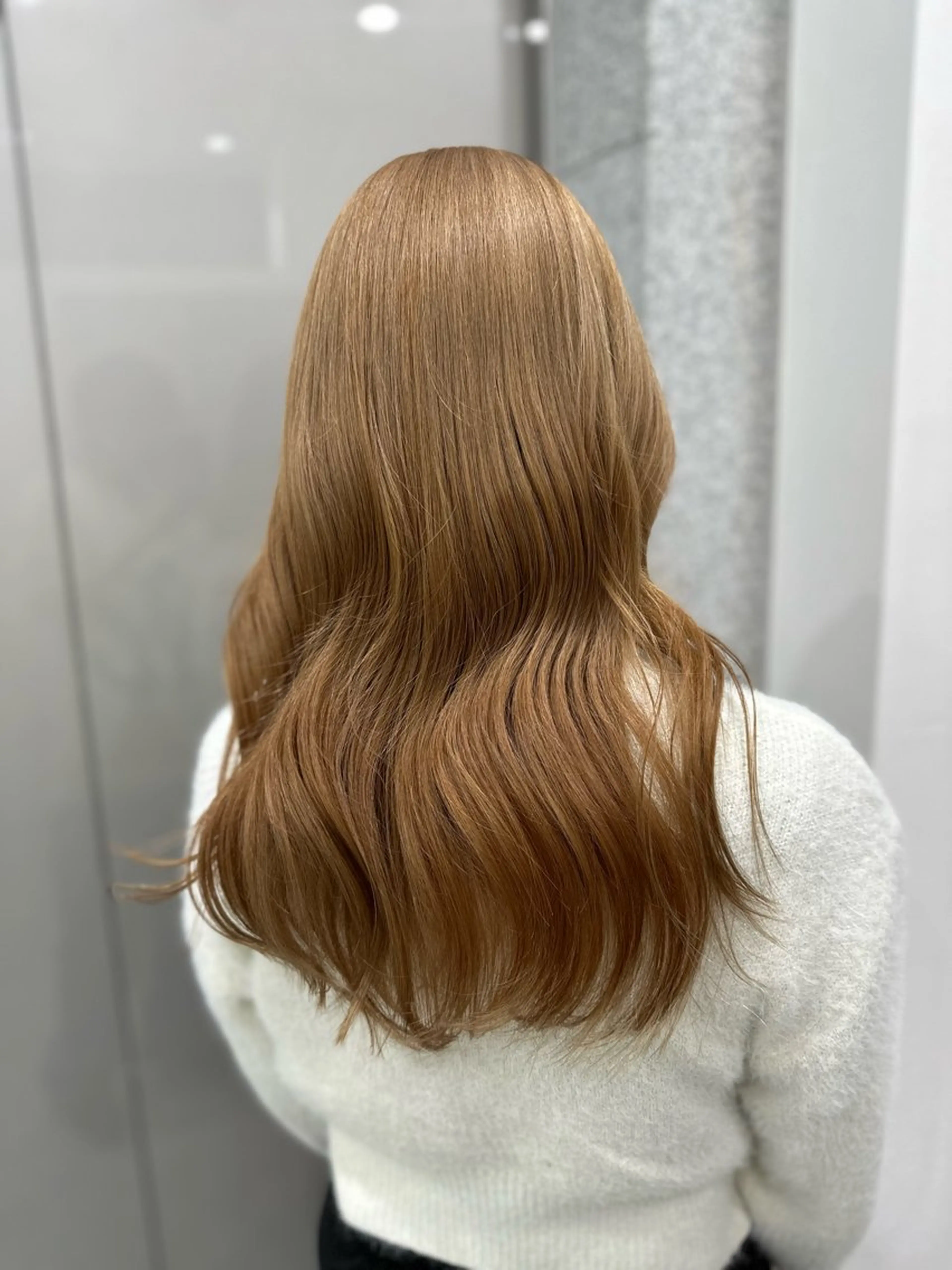 セミロング カラー 🌿透明感赤み消し Keishin🌿のヘアスタイル