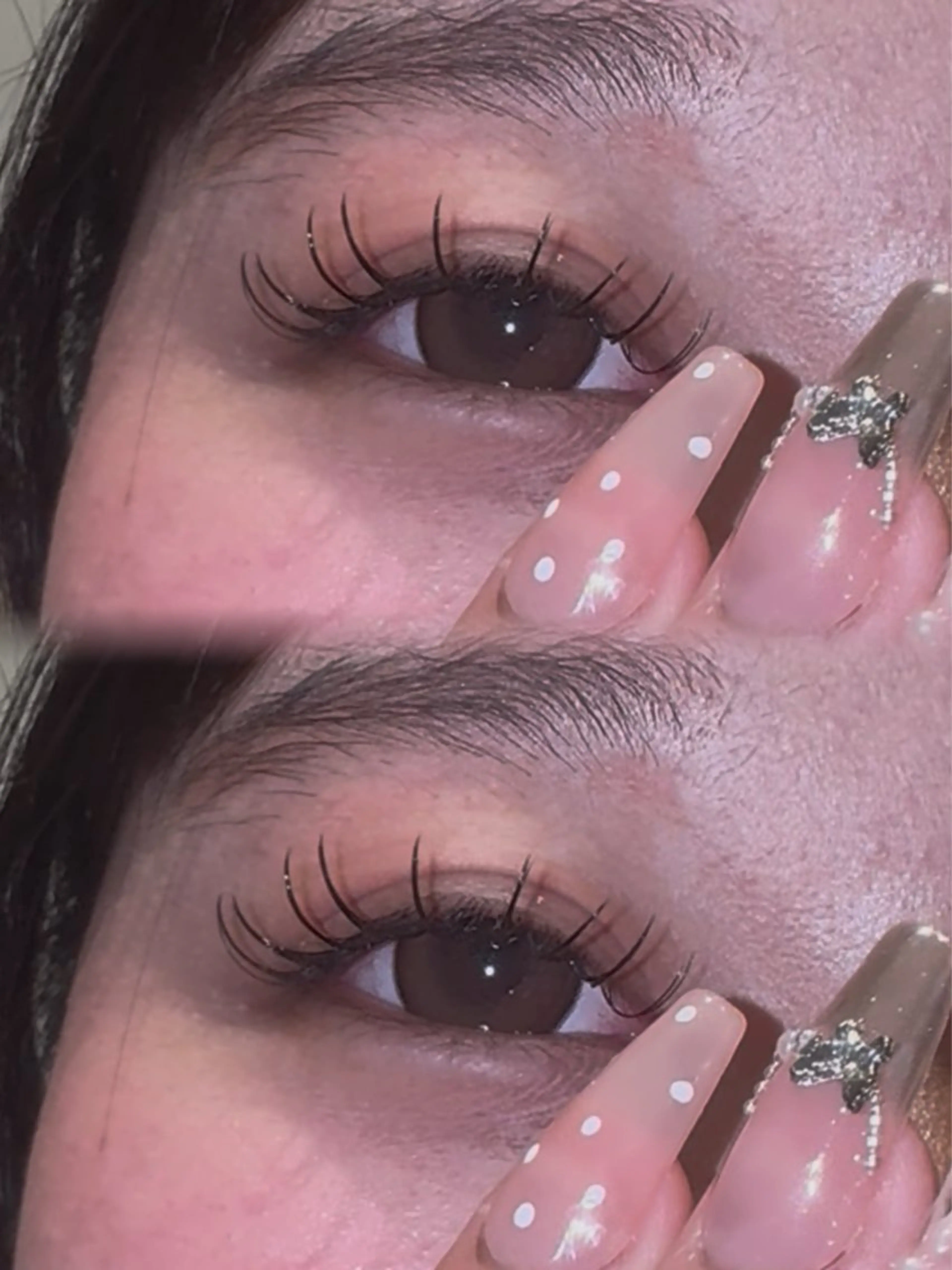 マツエク・マツパ 束感まつ毛 Dカール フラットラッシュ マツエク 渡部 かおりのマツエク・マツパデザイン