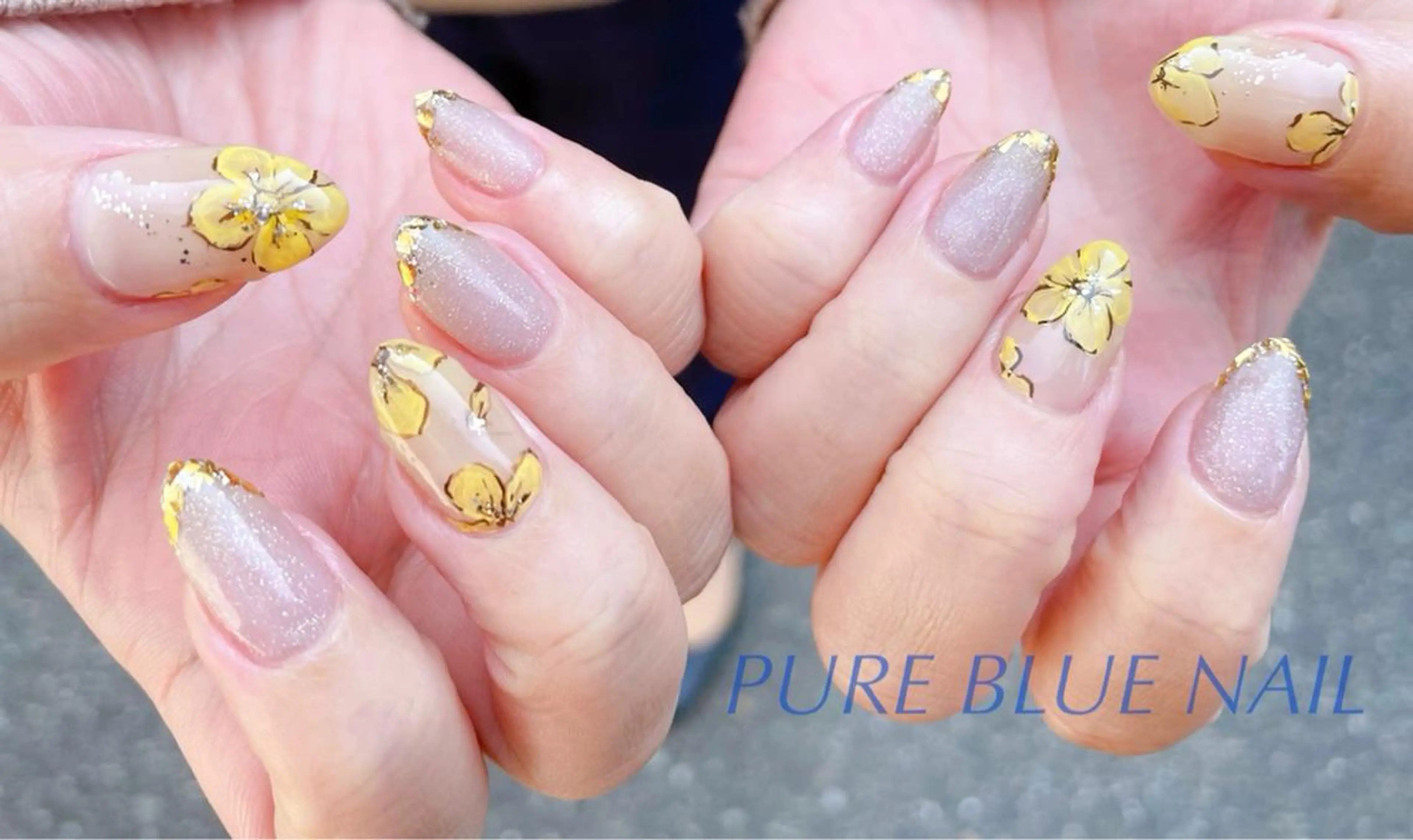 ネイル ハンドネイル PURE BLUE  NAIL所属・PURE BLUE NAILのネイルデザイン