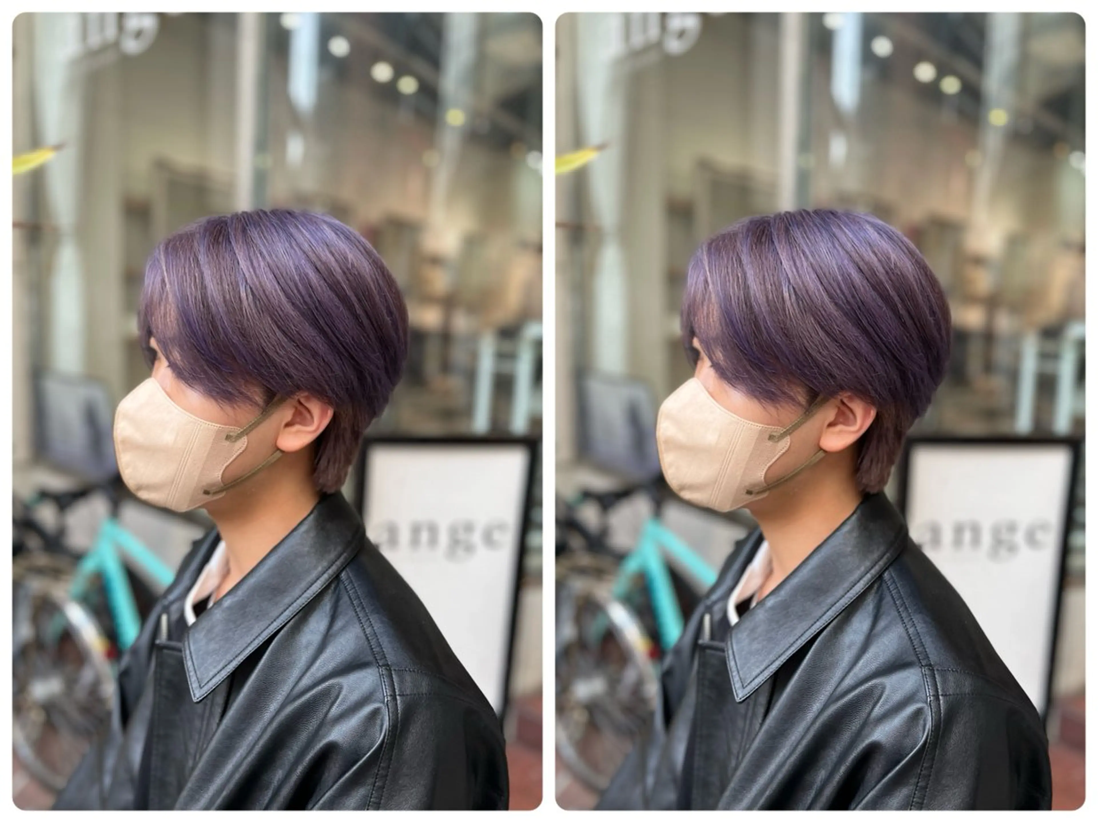 メンズダブルカラー👦🏻(ブリーチ＋カラー)の写真