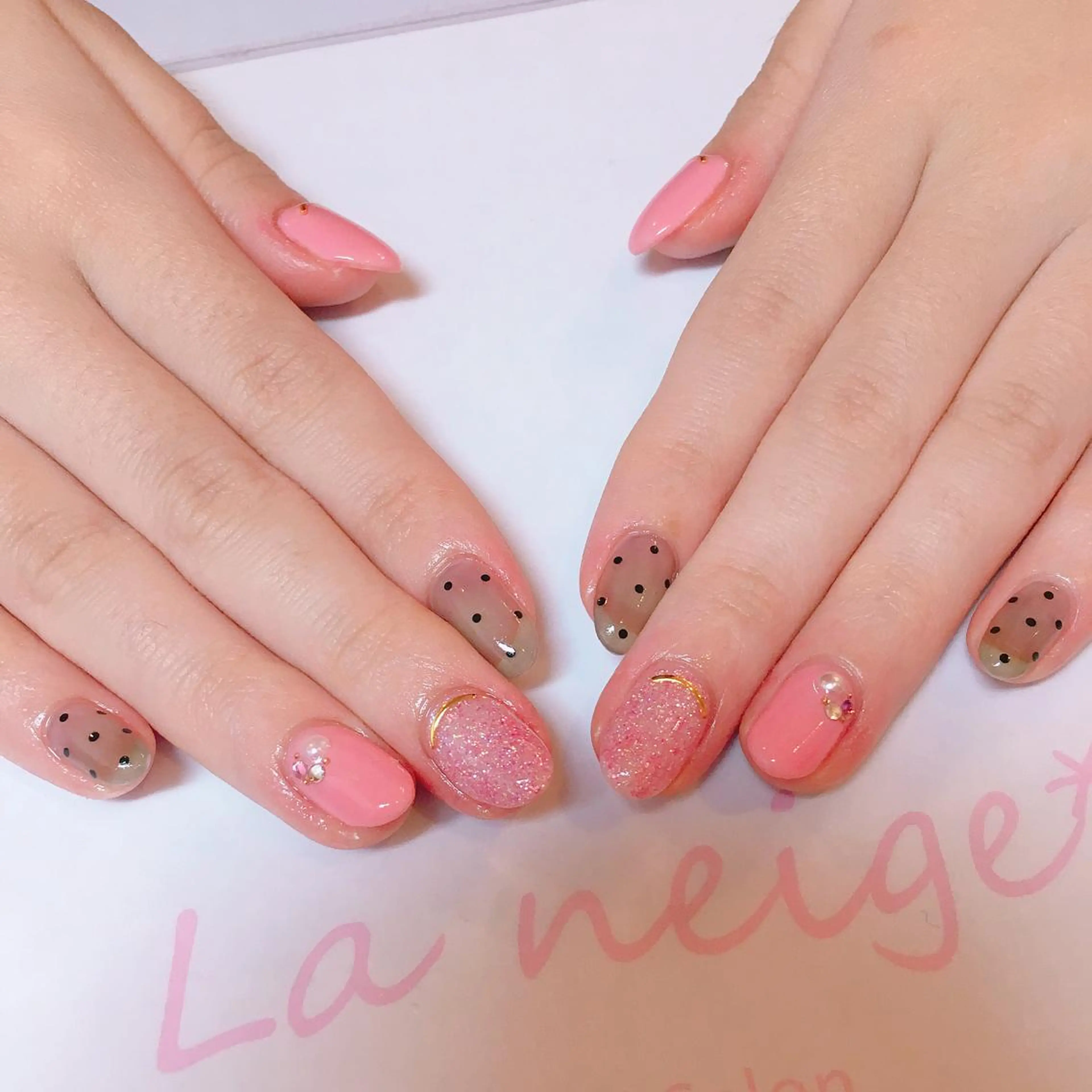 ネイル La neige* yuki 🐩🌙のネイルデザイン