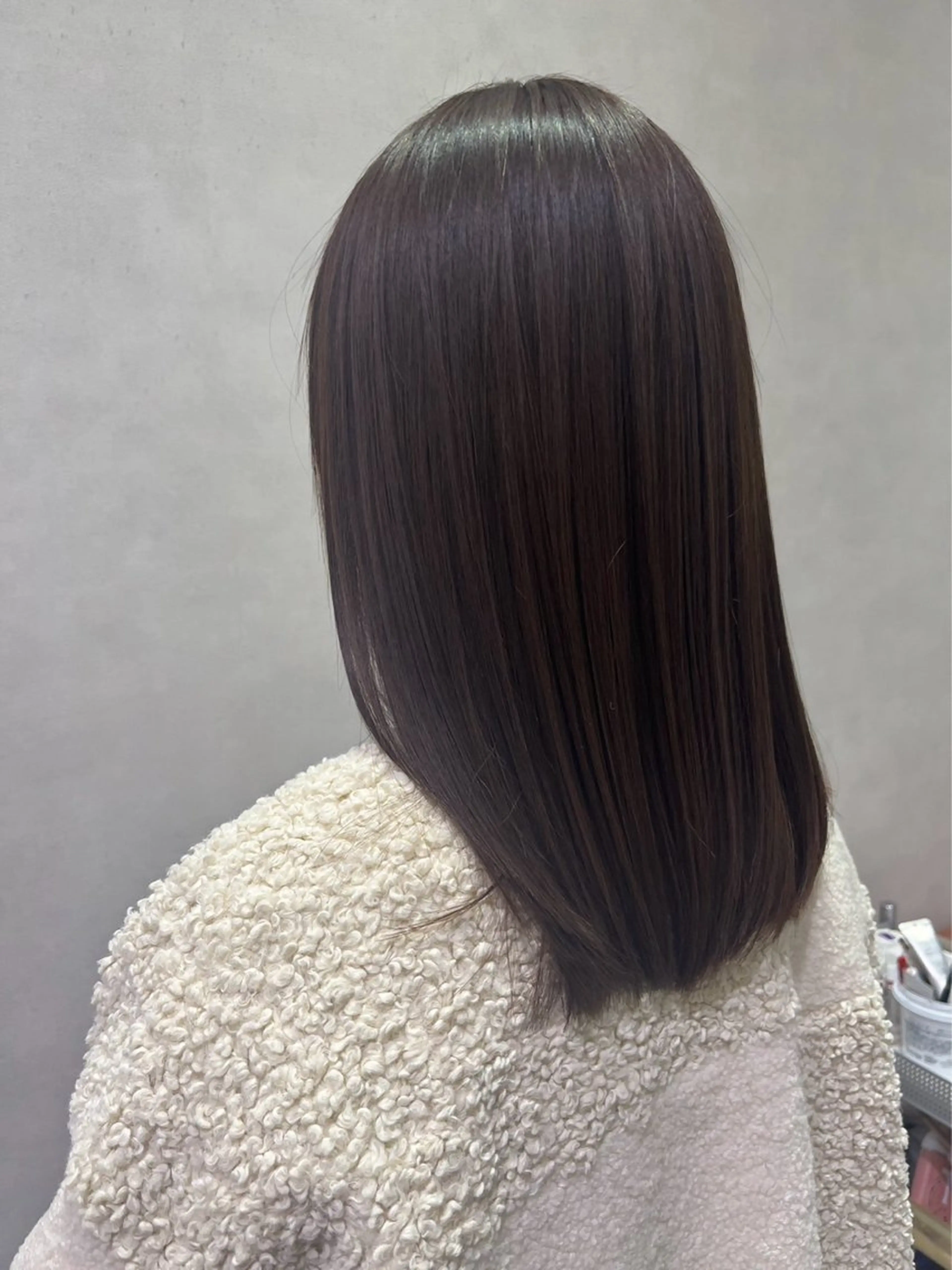 ミディアム カット ヘアカラー トリートメント 髪質改善/レイヤー ✨平沼佑麻✨のヘアスタイル