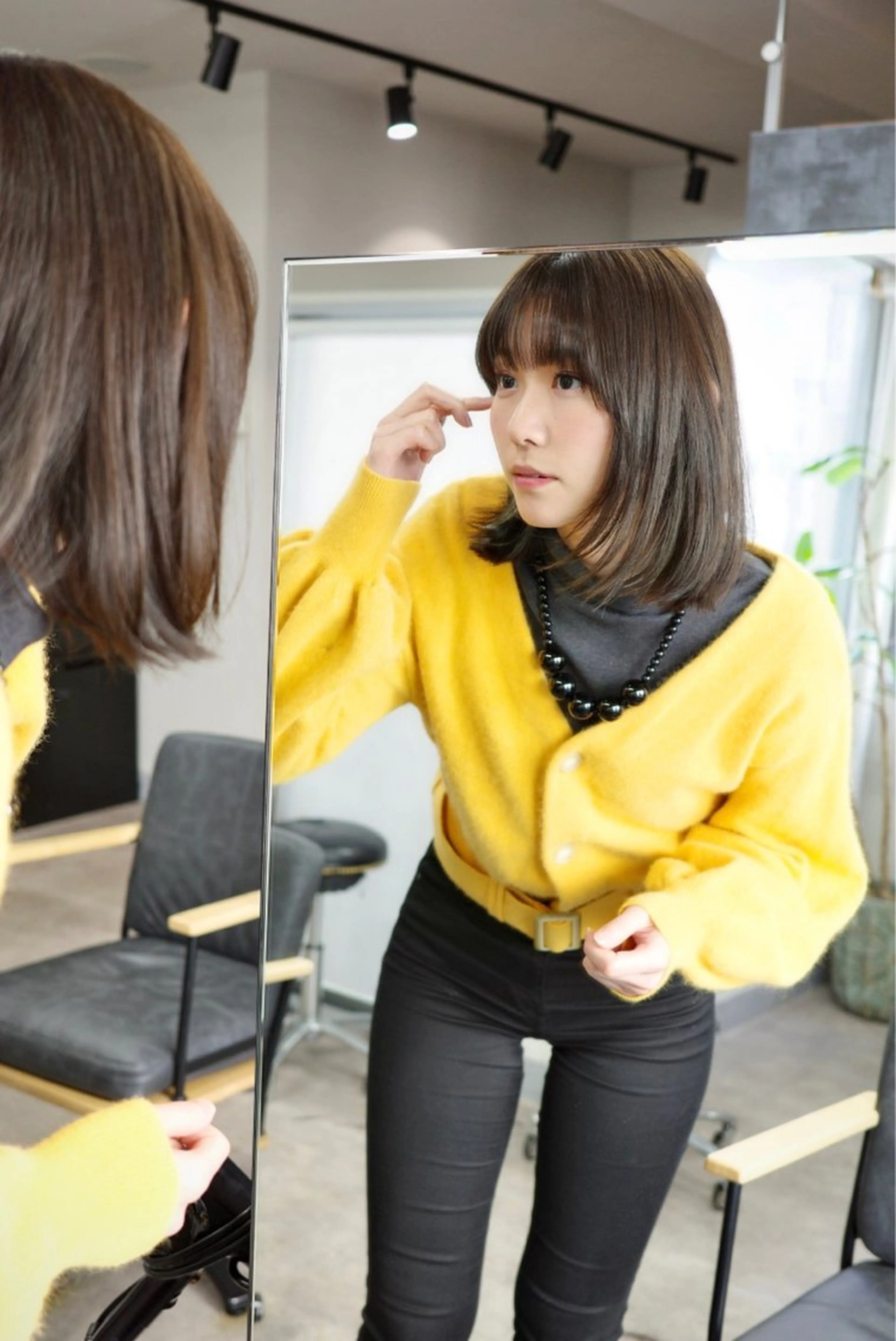 ミディアム カラー ✨上品レディーなヘア スタイルへ✨髙木諒也のヘアスタイル