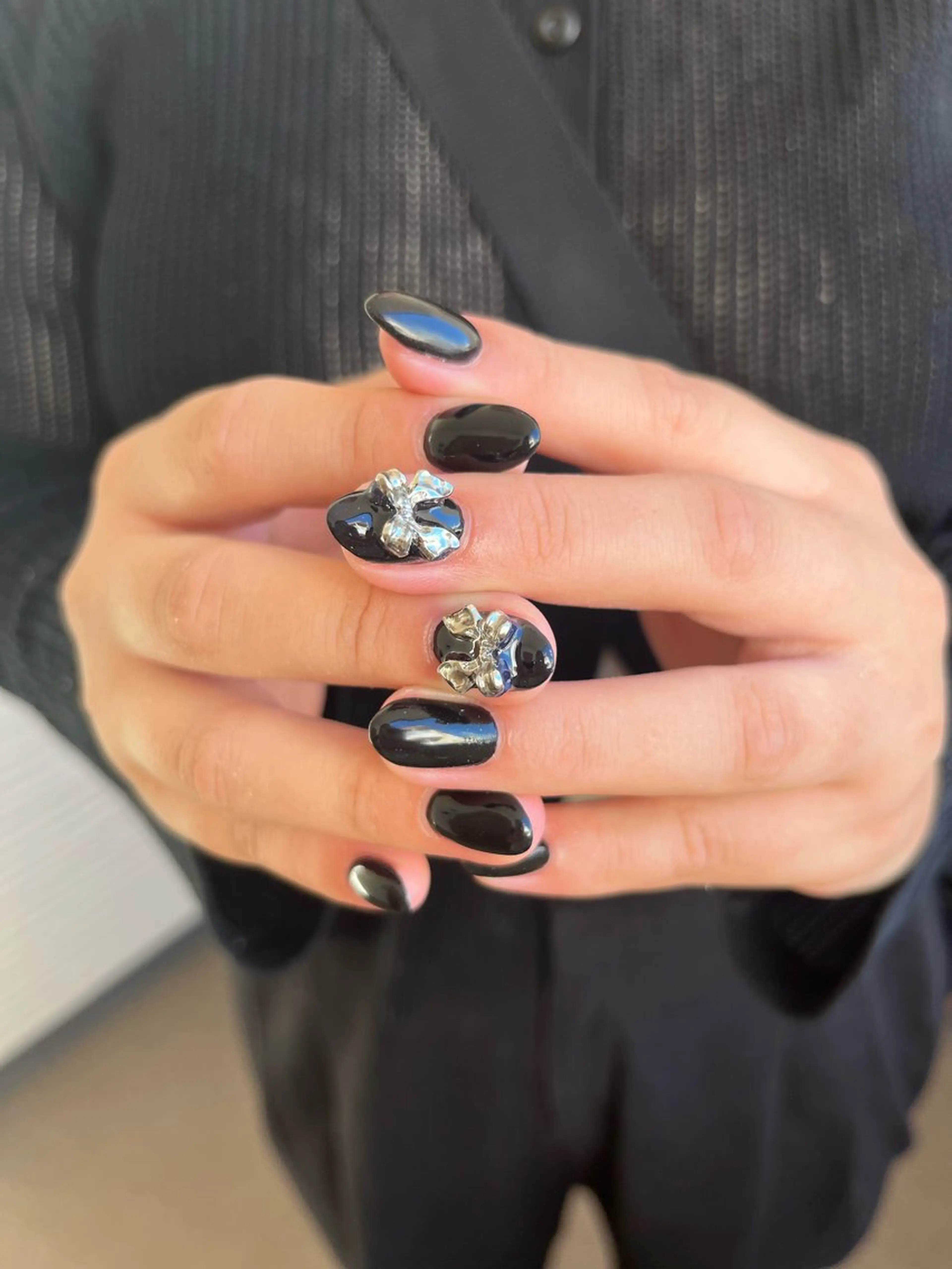 ネイル リボン Ray. ちゅるん系ニュアンスのエステ・リラクイメージ