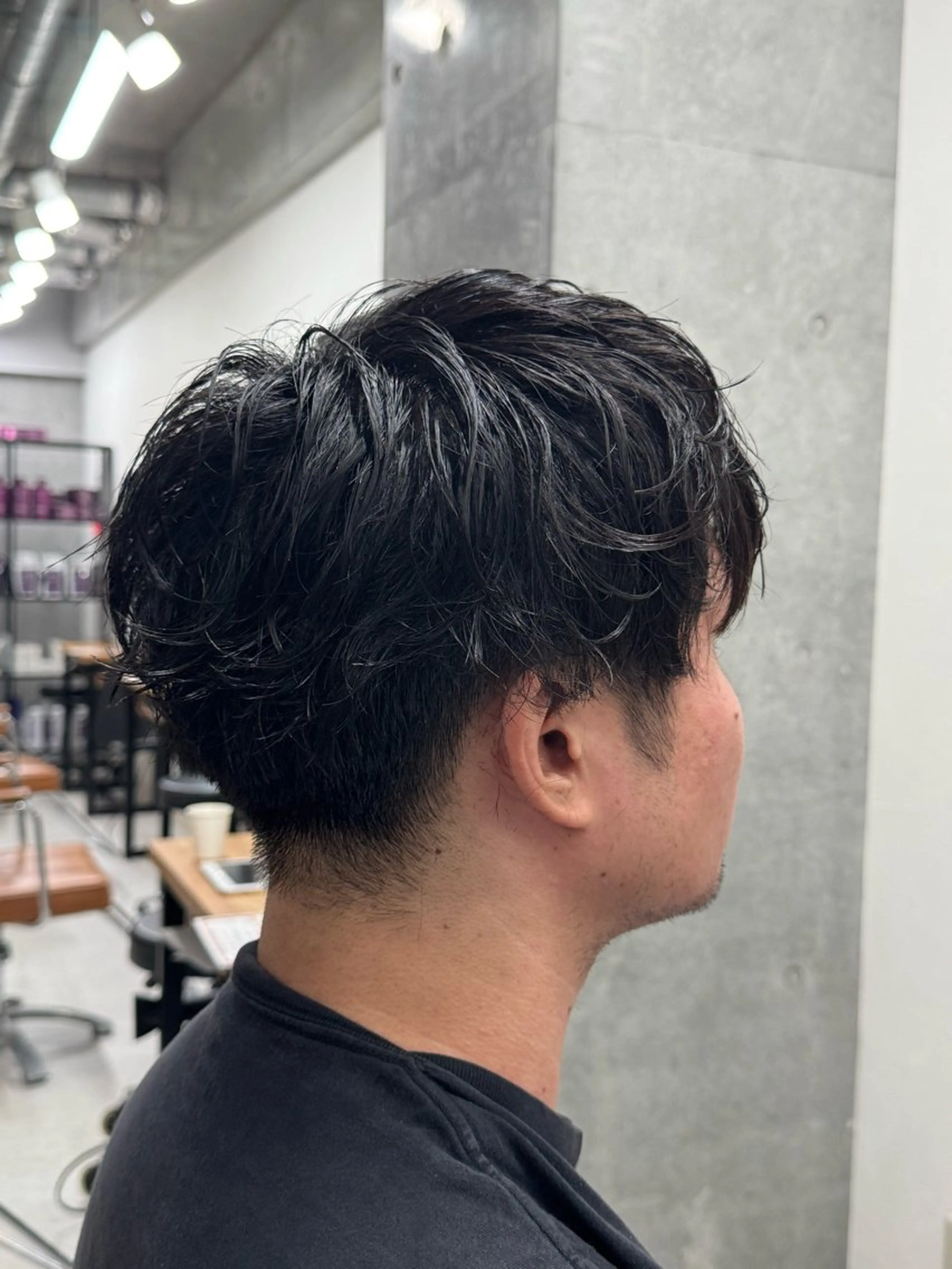 パーマ メンズ 🫧モテパーマ/ツヤ 縮毛/AI🫧のヘアスタイル