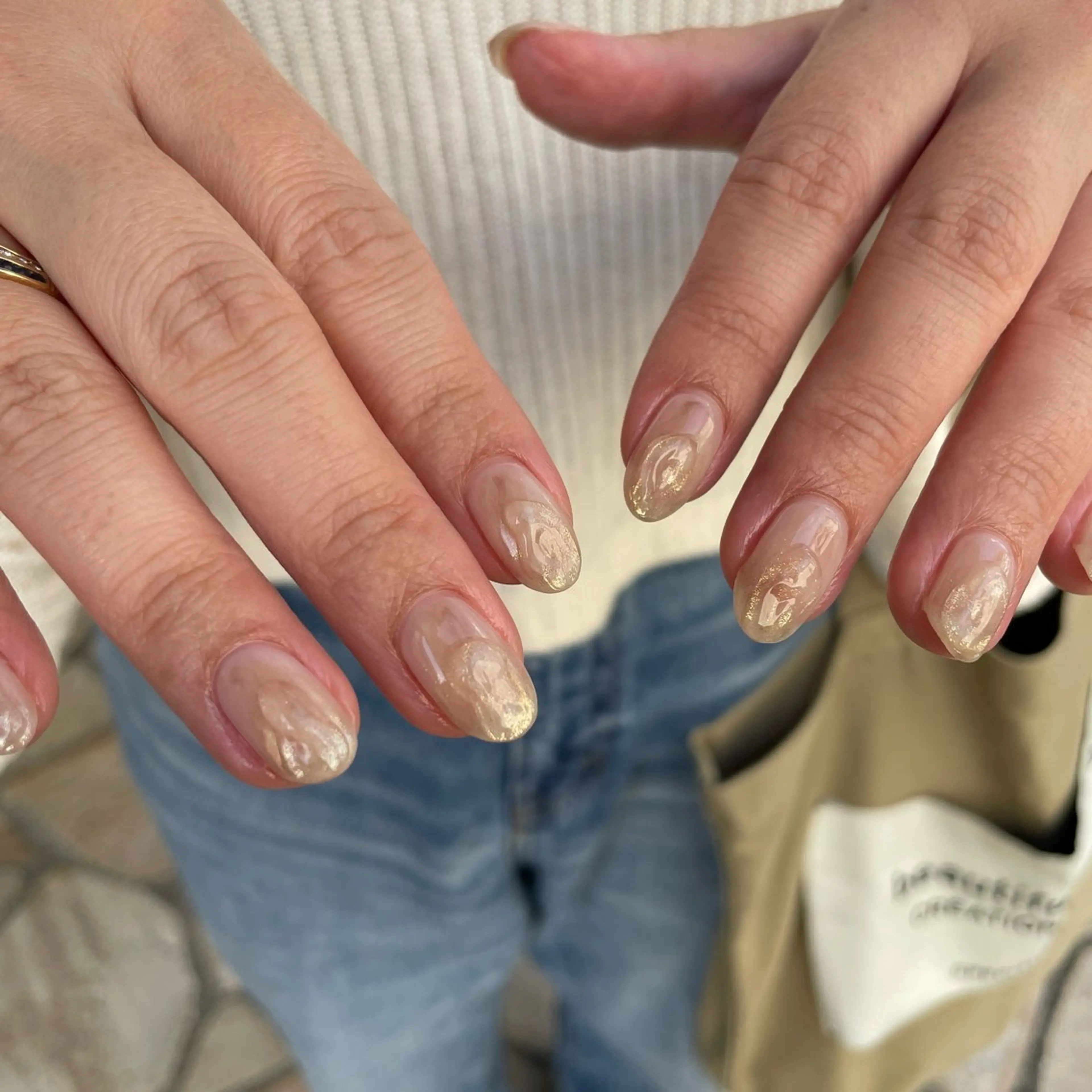 ネイル ニュアンスネイル 野口 姫和のネイルデザイン