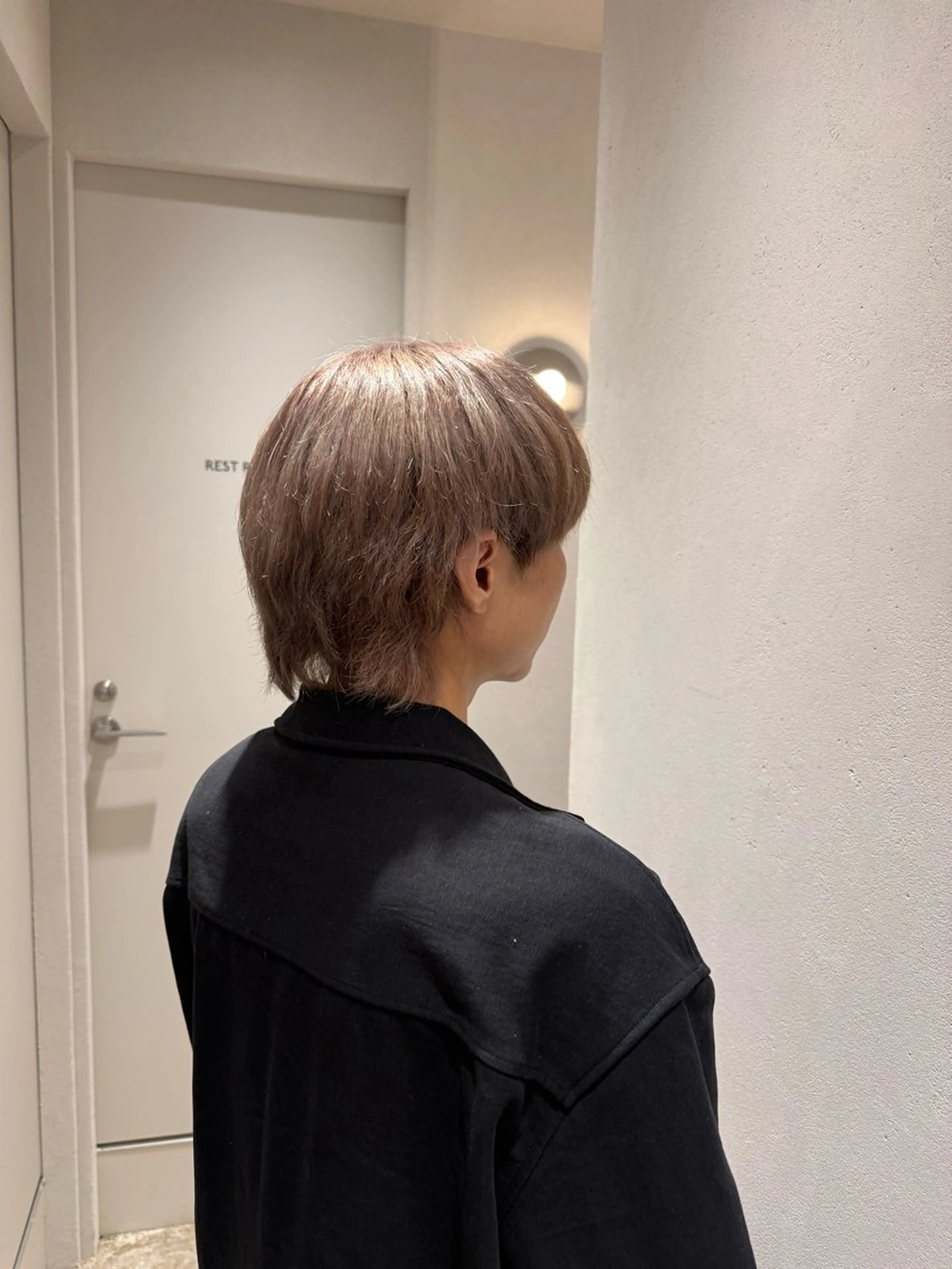 メンズ ヘアカラー トリートメント over hair 池袋　yuriaのヘアスタイル