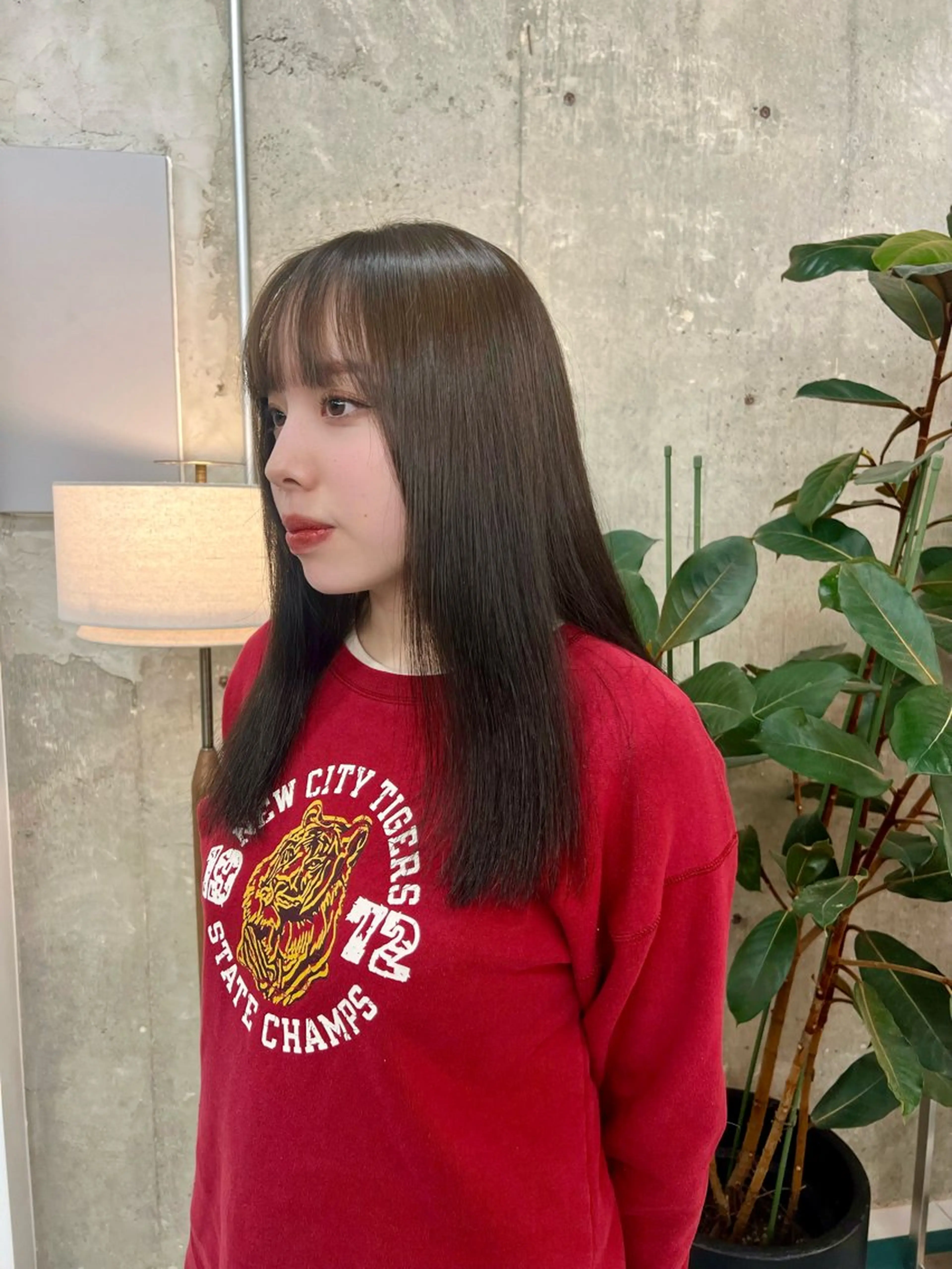 セミロング AYAKA/名古屋/ 栄/ボブ/透明カラーのヘアスタイル