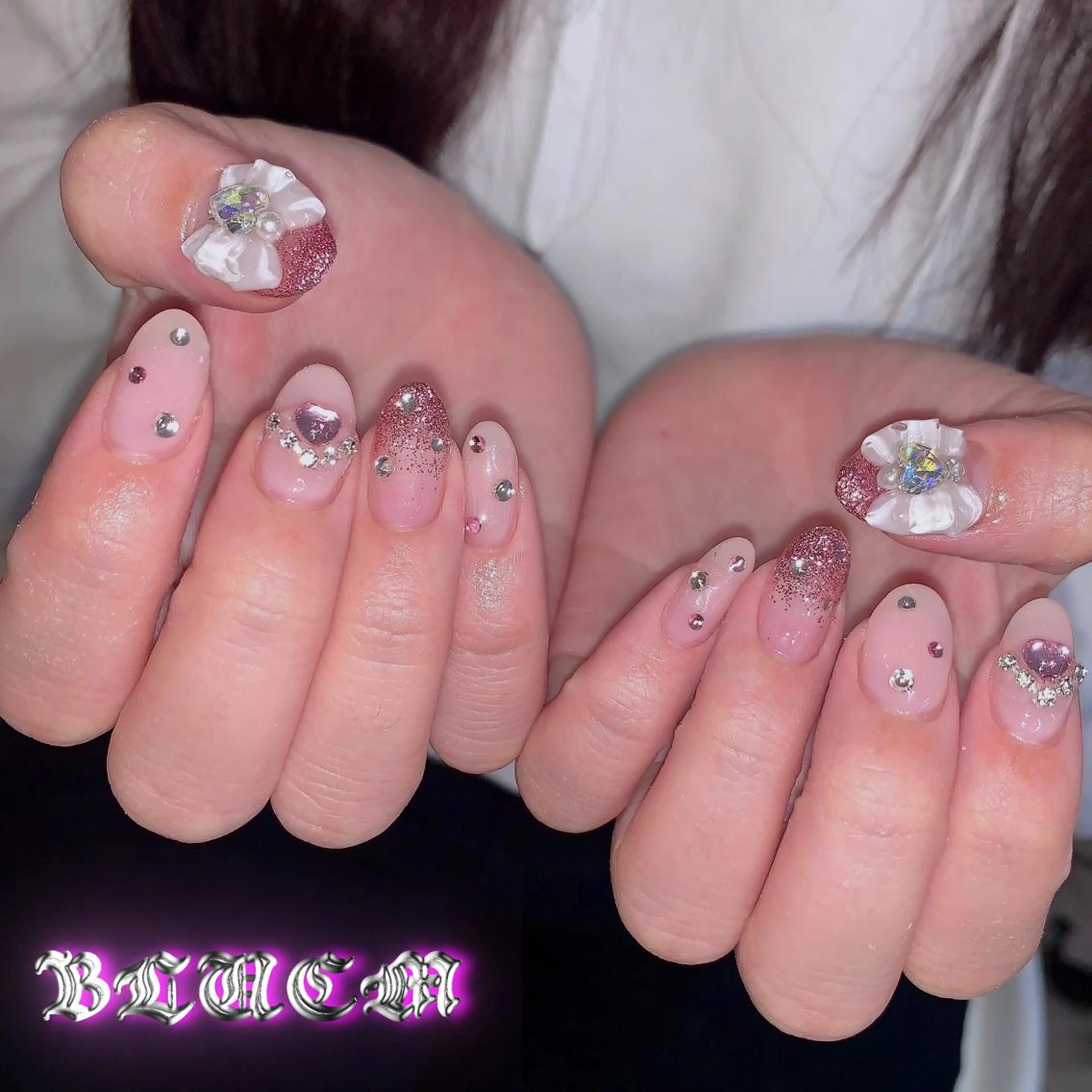 ネイル ハンドネイル BLUEM なな🐶のネイルデザイン