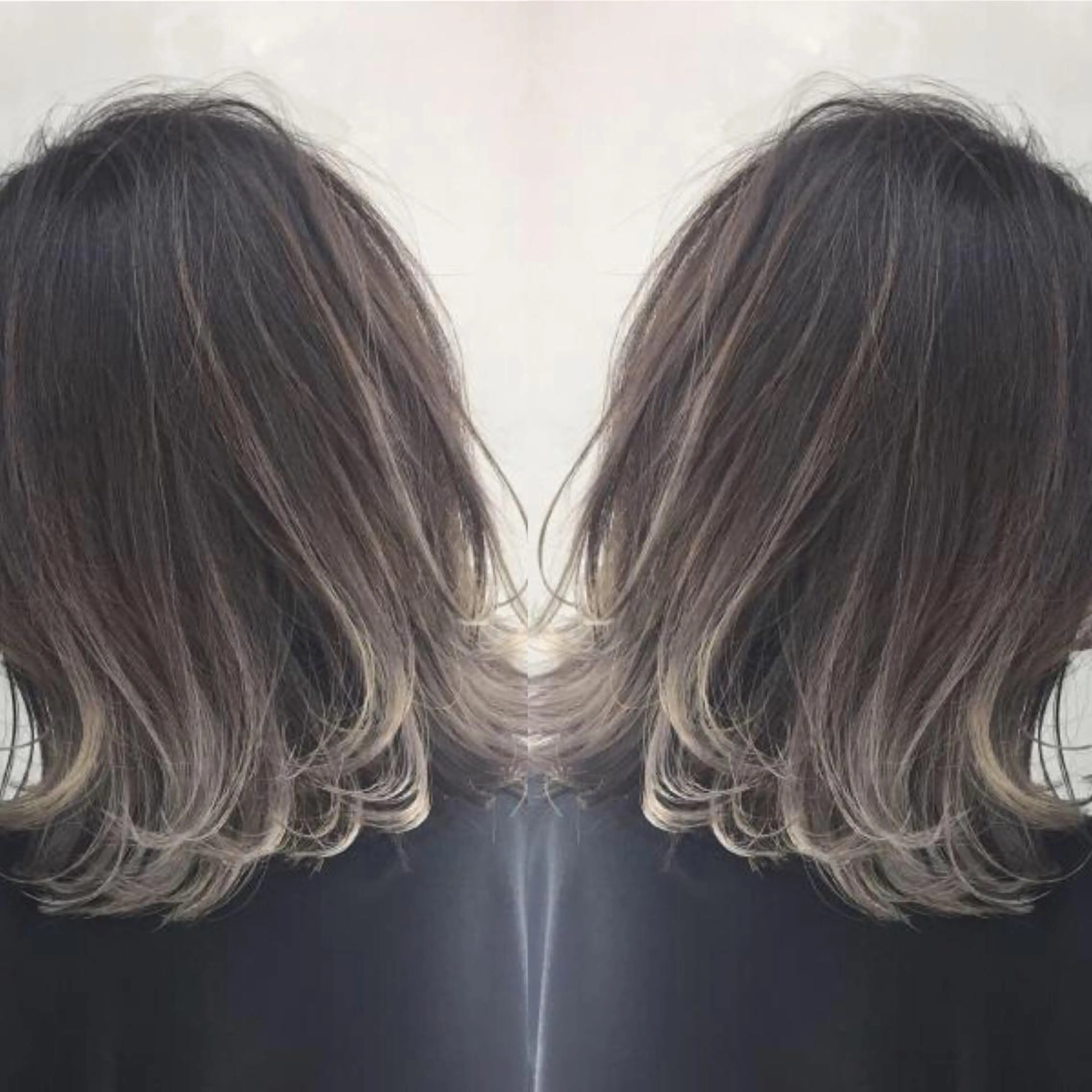 ミディアム ricca♪ 反町のヘアスタイル