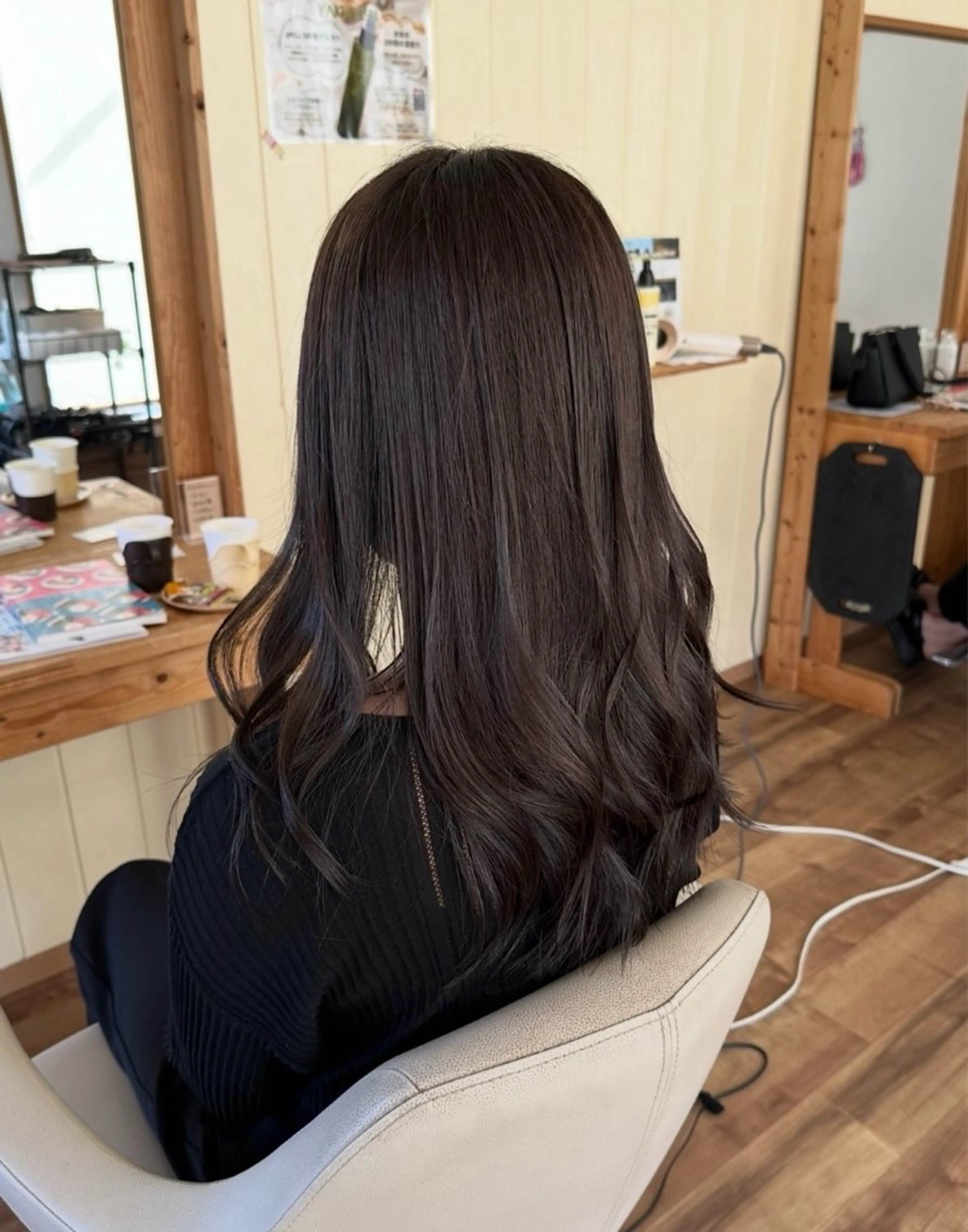 ロング カット ヘアカラー トリートメント Hair Resort ALL BLue所属・細貝 舞利のヘアスタイル