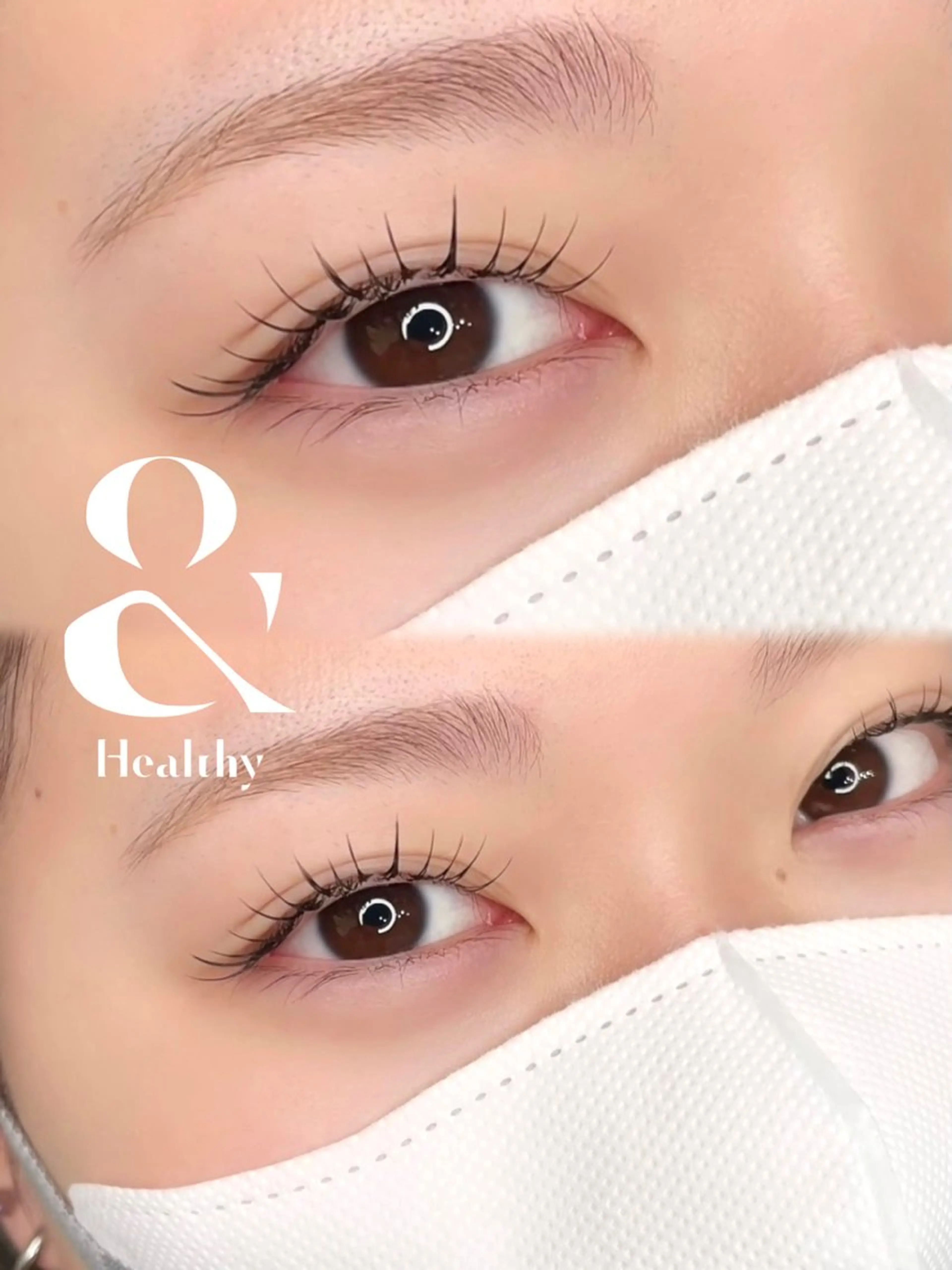 &healthy 80本 🤍 【 まつエク×パーマ 】 ¥8600➡︎¥7300の写真