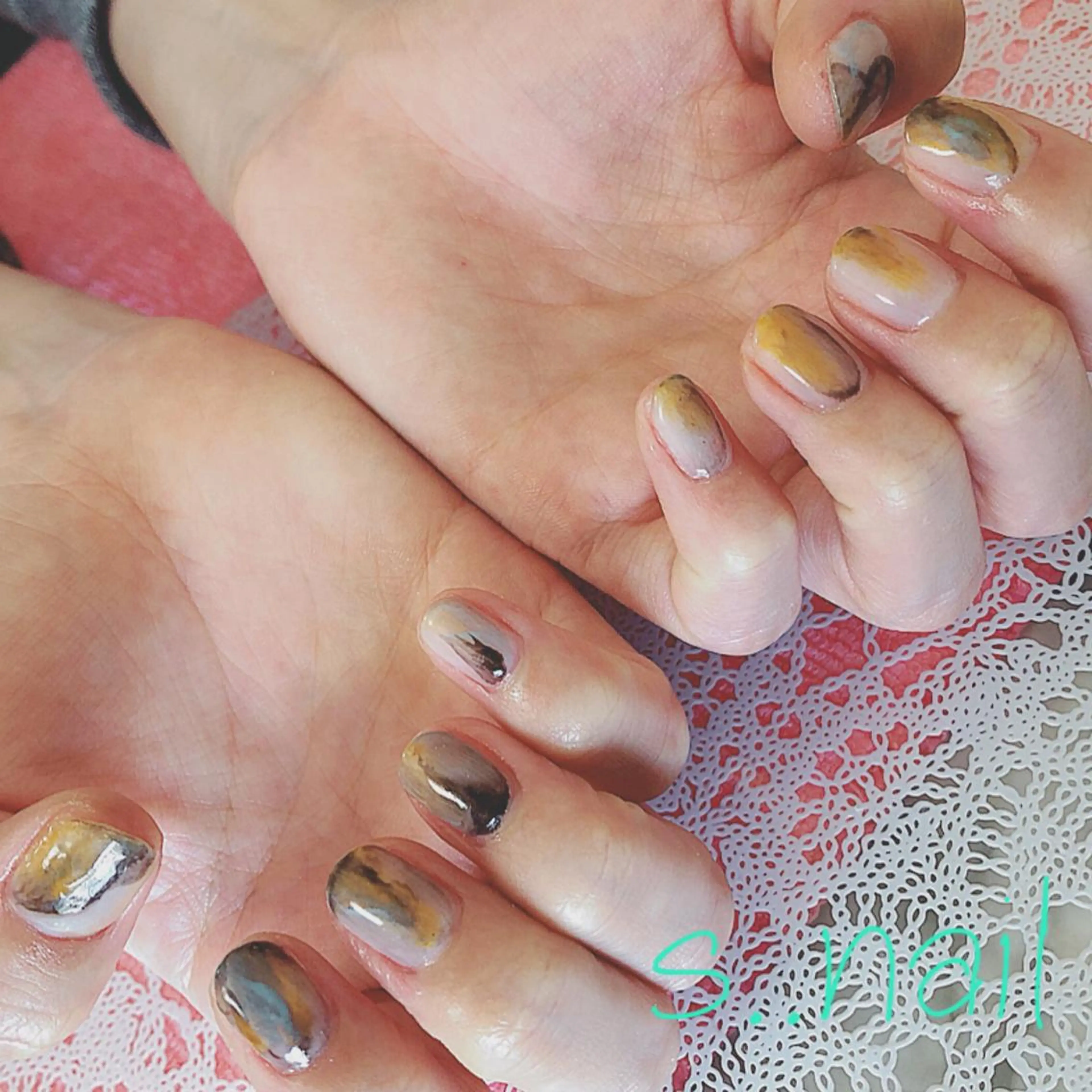 ネイル ニュアンスネイル ハンドネイル フットネイル s..nail / MORITAのネイルデザイン