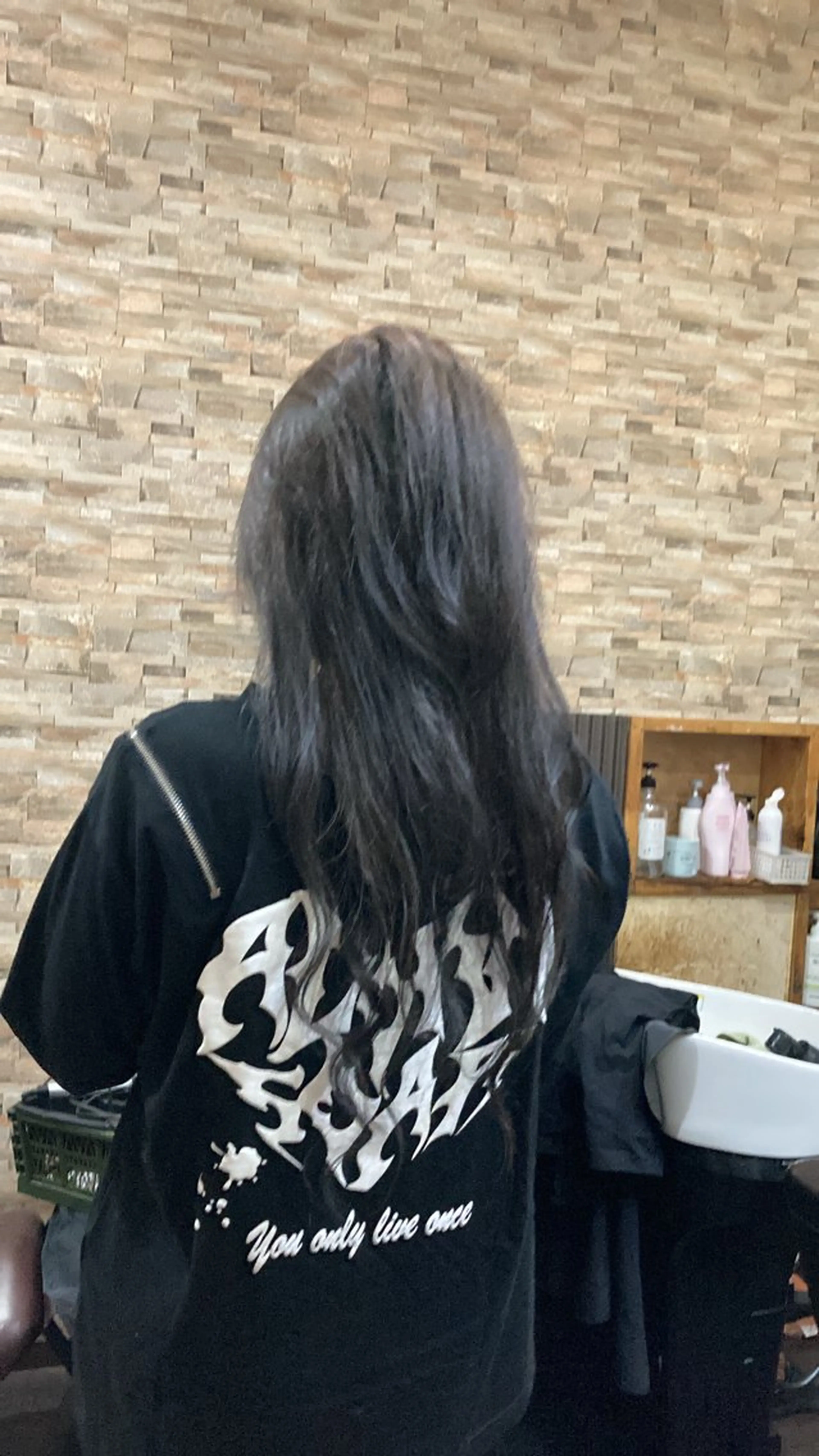 カラー ブリーチ ダブルカラー ブリーチなしカラー さろん どぷてぃのヘアスタイル