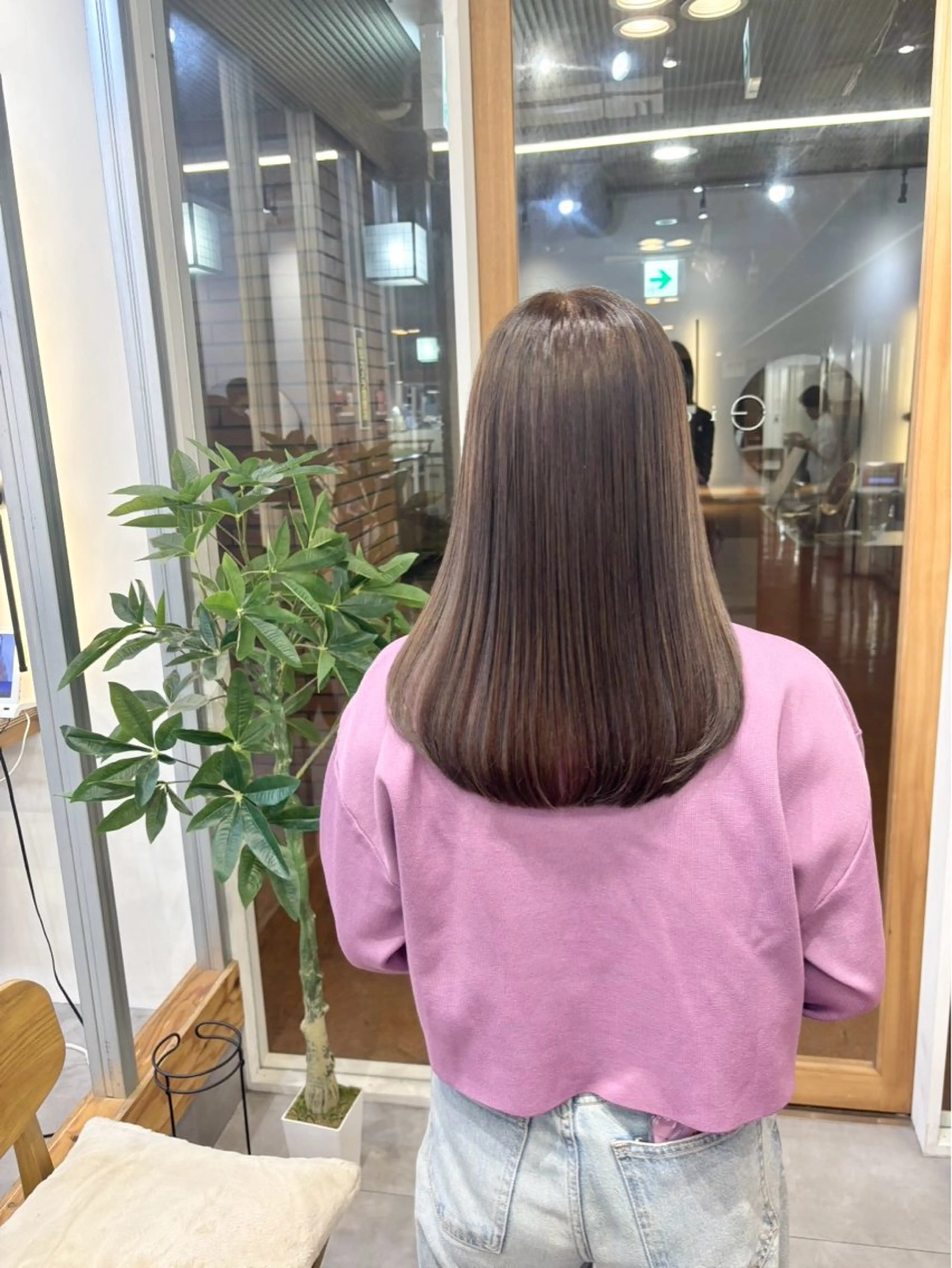 ロング 髪質改善 縮毛矯正 トリートメント 縮毛矯正 リキ/髪質改善 /縮毛矯正🫧のヘアスタイル