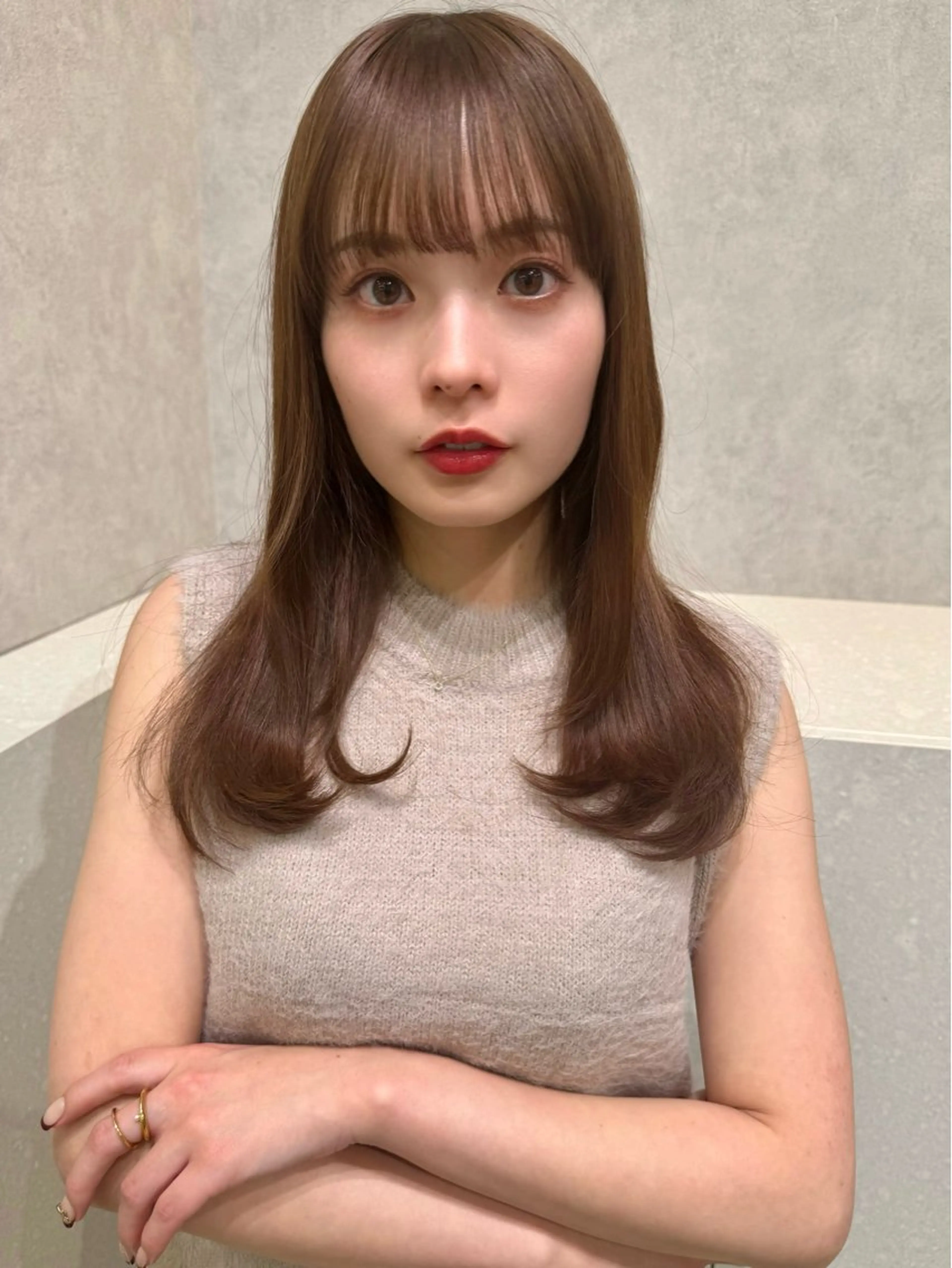 ロング 三鷹で1番ショート ボブをカットする新谷のヘアスタイル