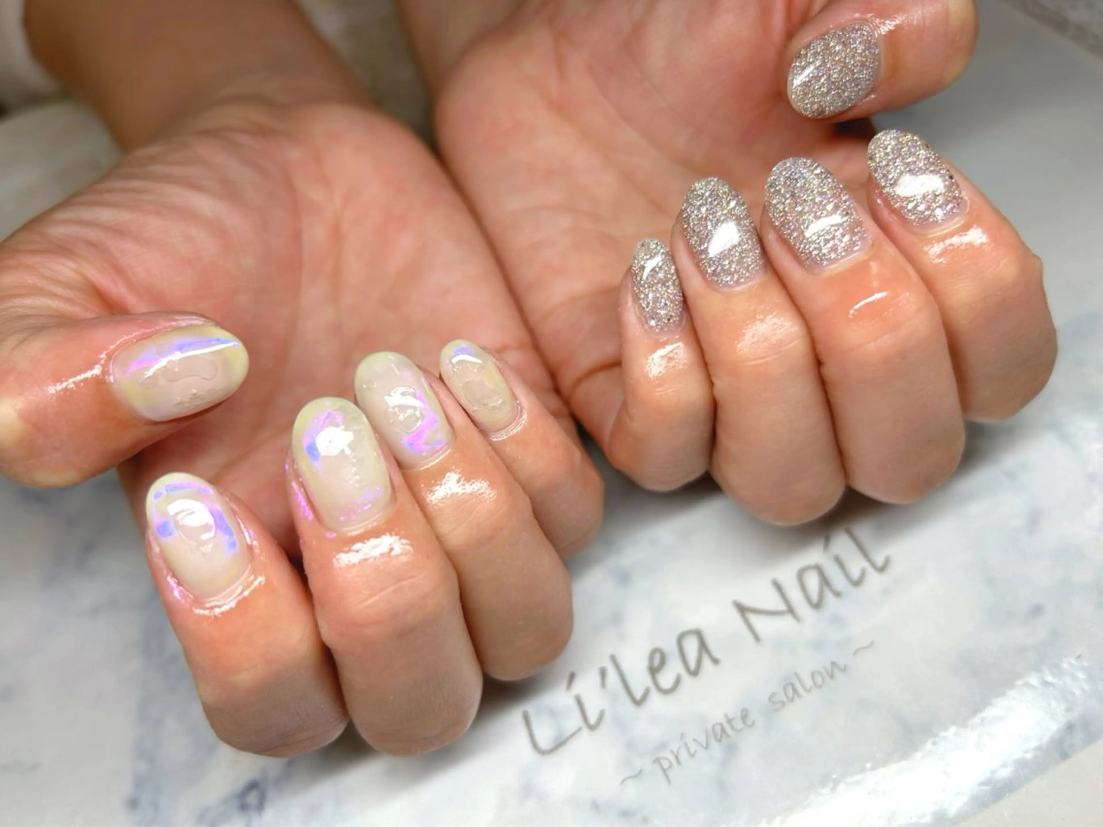 ネイル ハンドネイル Li'leaNail AINAのネイルデザイン